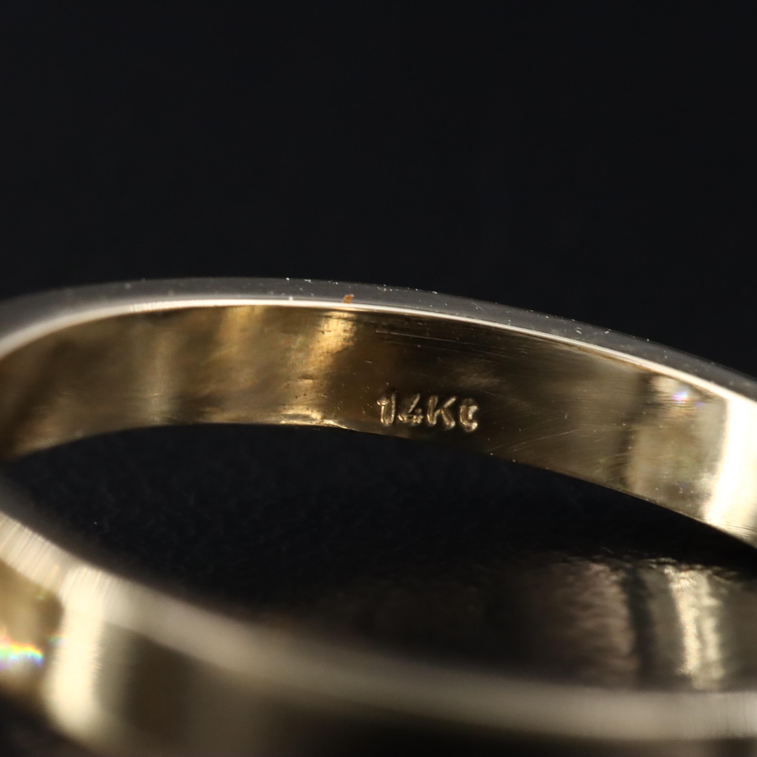 14K 5.04 CT Lab Grown Diamond Ring with IGI Report