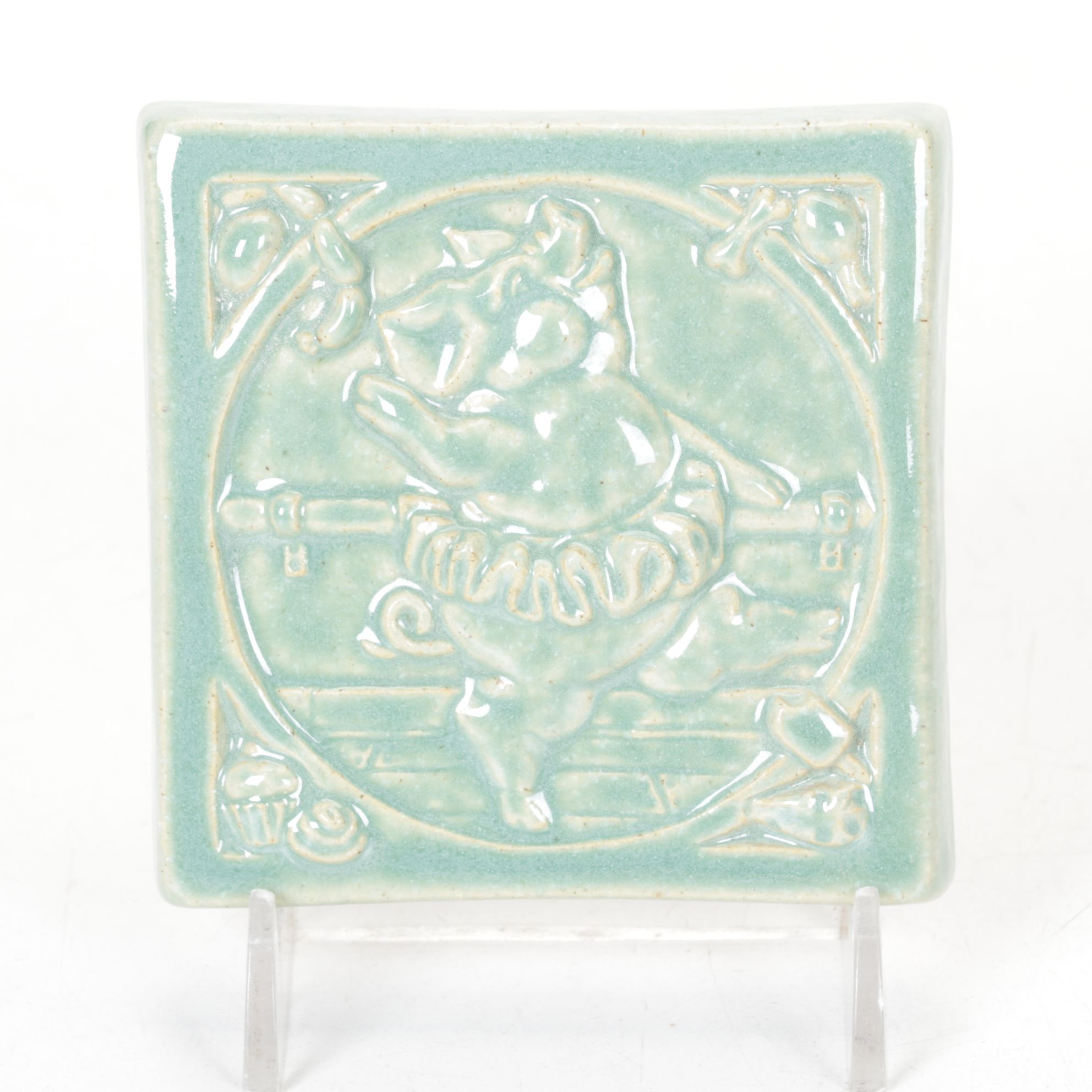 Carruth Tile Artisan Made "Swine Lake", "Black Swamp Cafe" & More Tile Decor