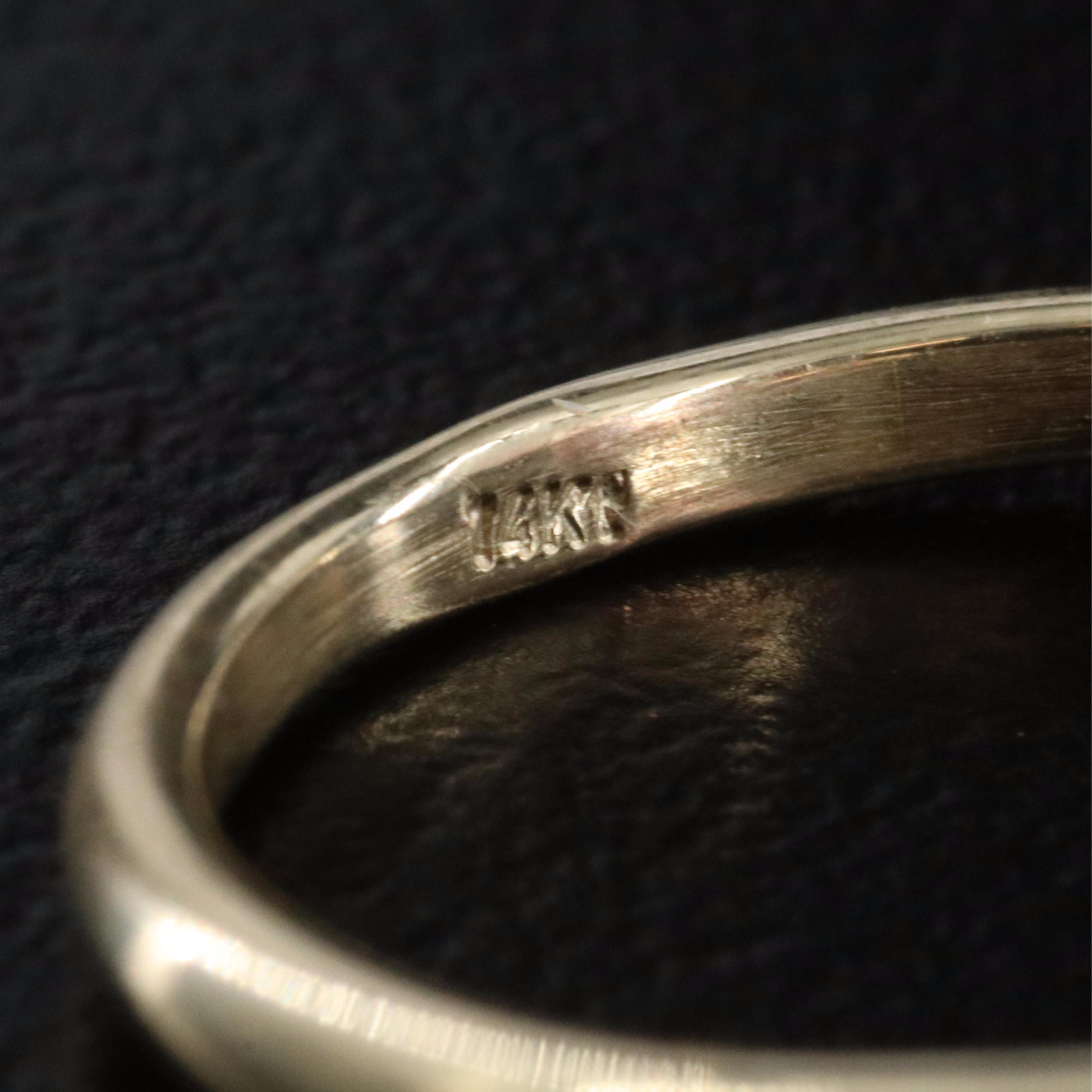 14K 5.07 CT Lab Grown Diamond Solitaire Ring with IGI Report