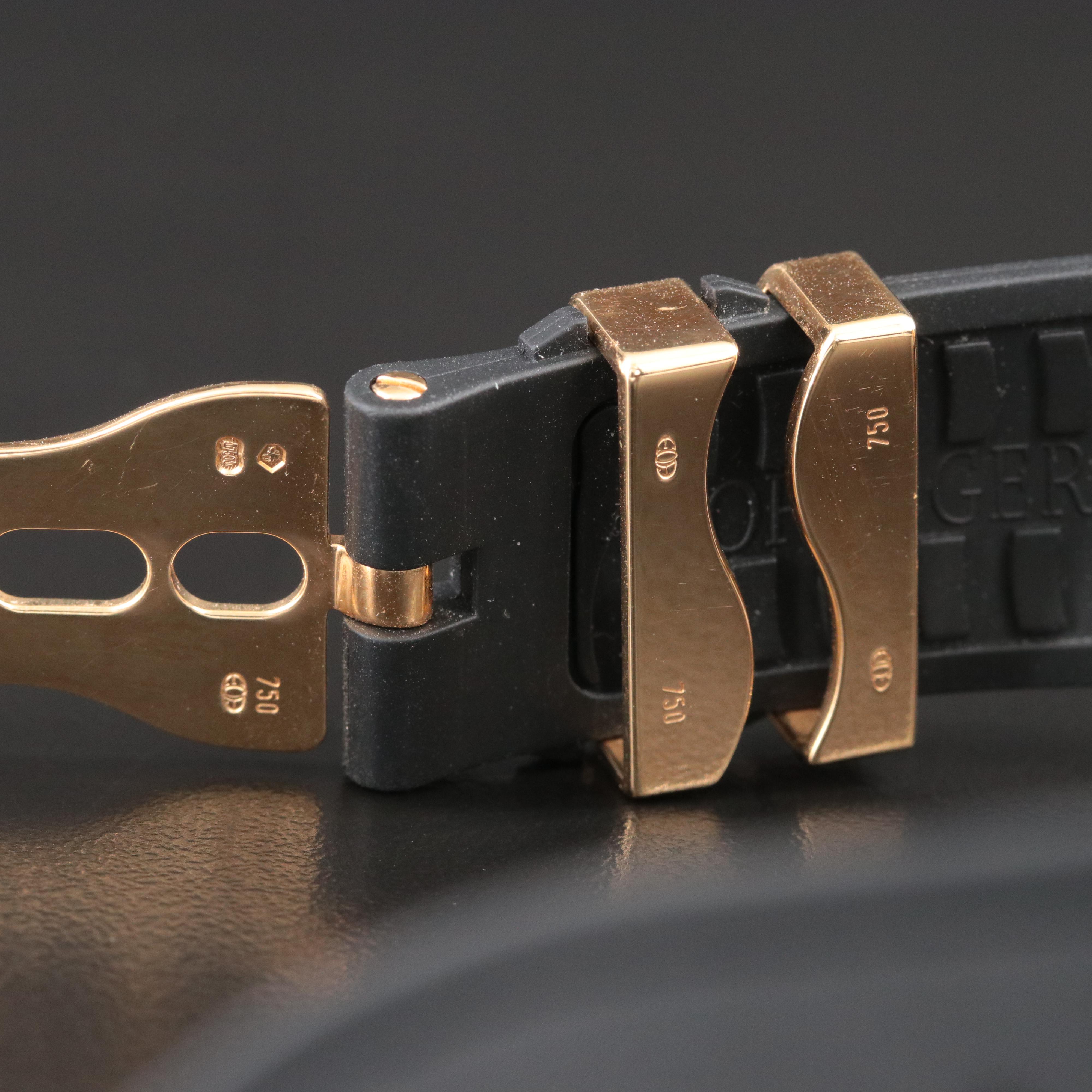 Breguet Marine Chronograph 18K Gold Watch