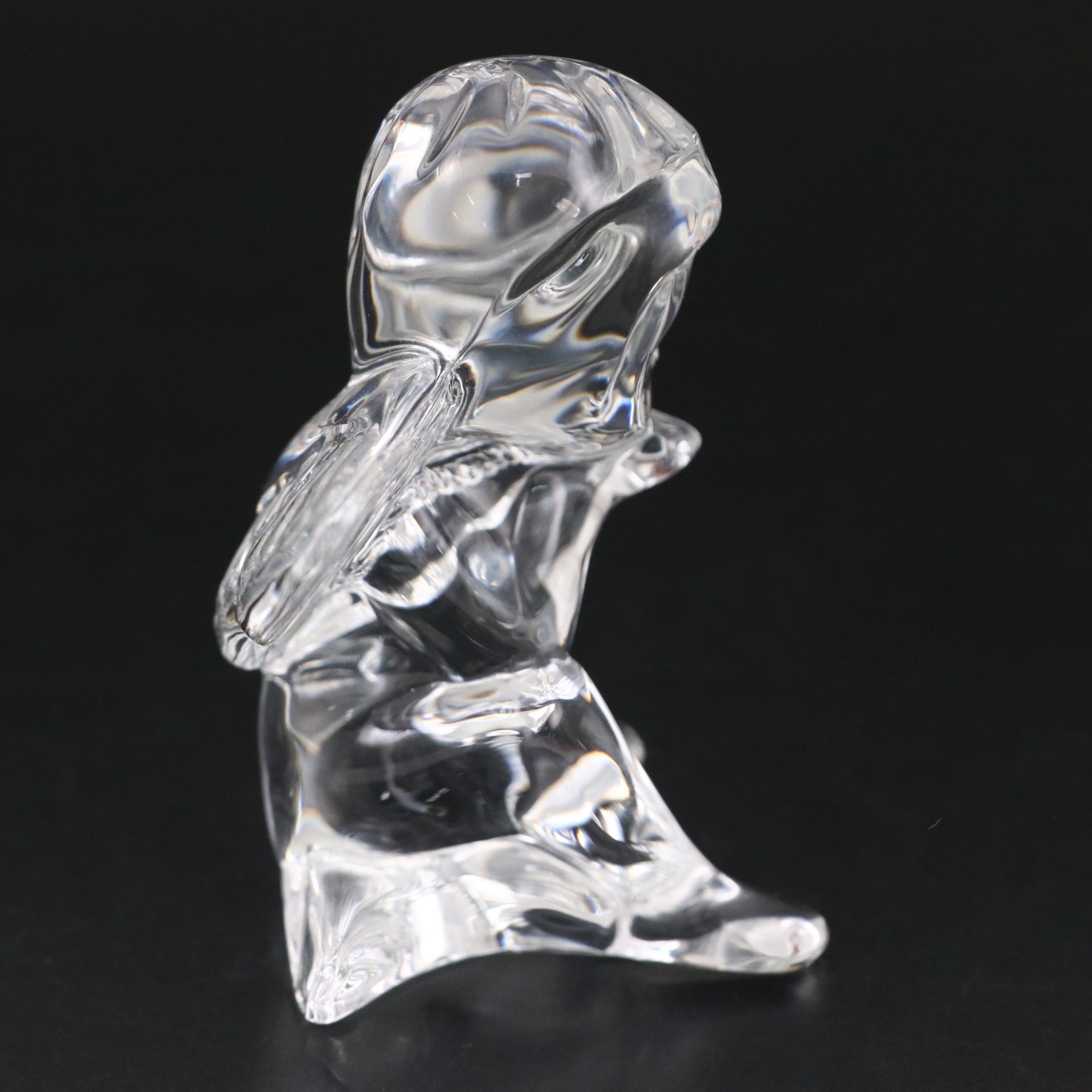 Baccarat "Cherub Angel Blowing a Kiss" Crystal Figurine