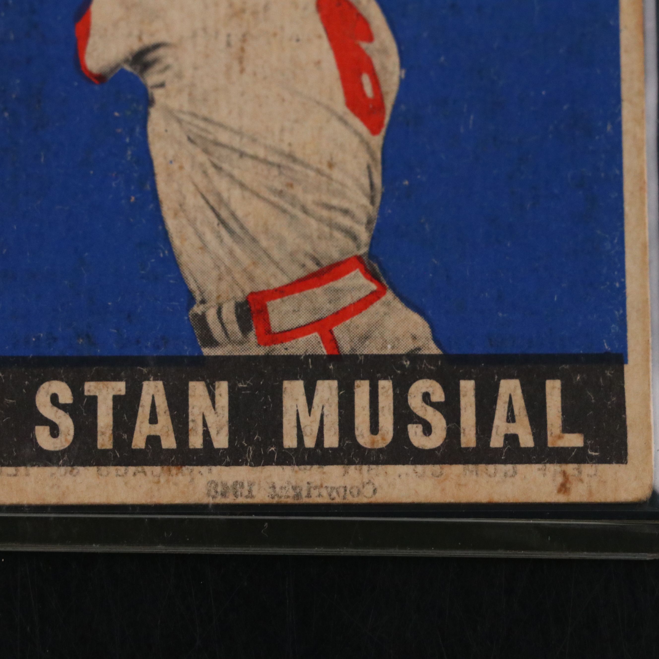 1948 Leaf Stan Musial St. Louis Cardinals Rookie Baseball Card