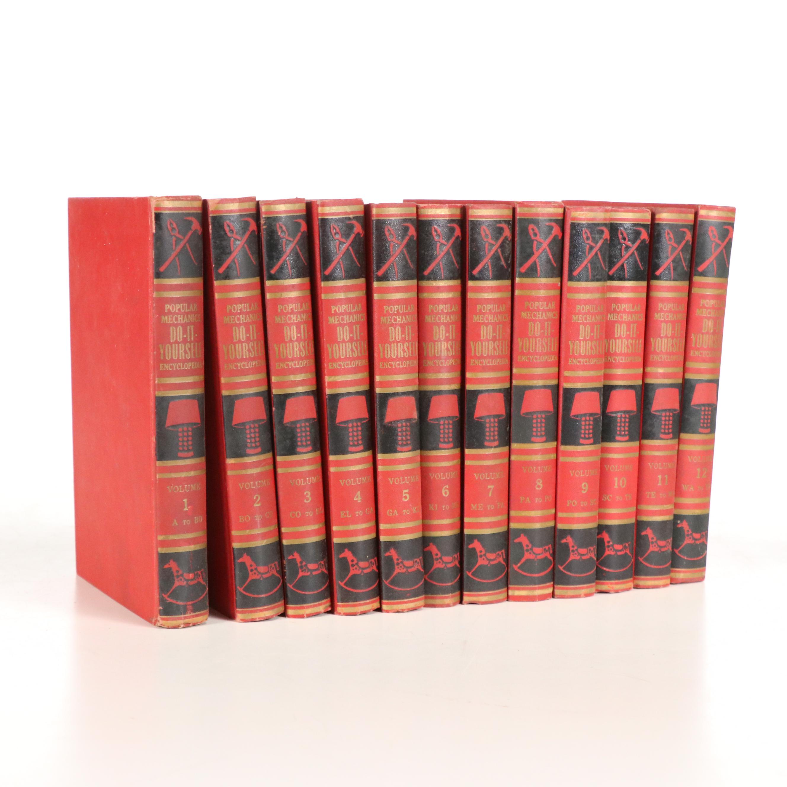 "Popular Mechanics Do-It-Yourself Encyclopedia" Complete Set