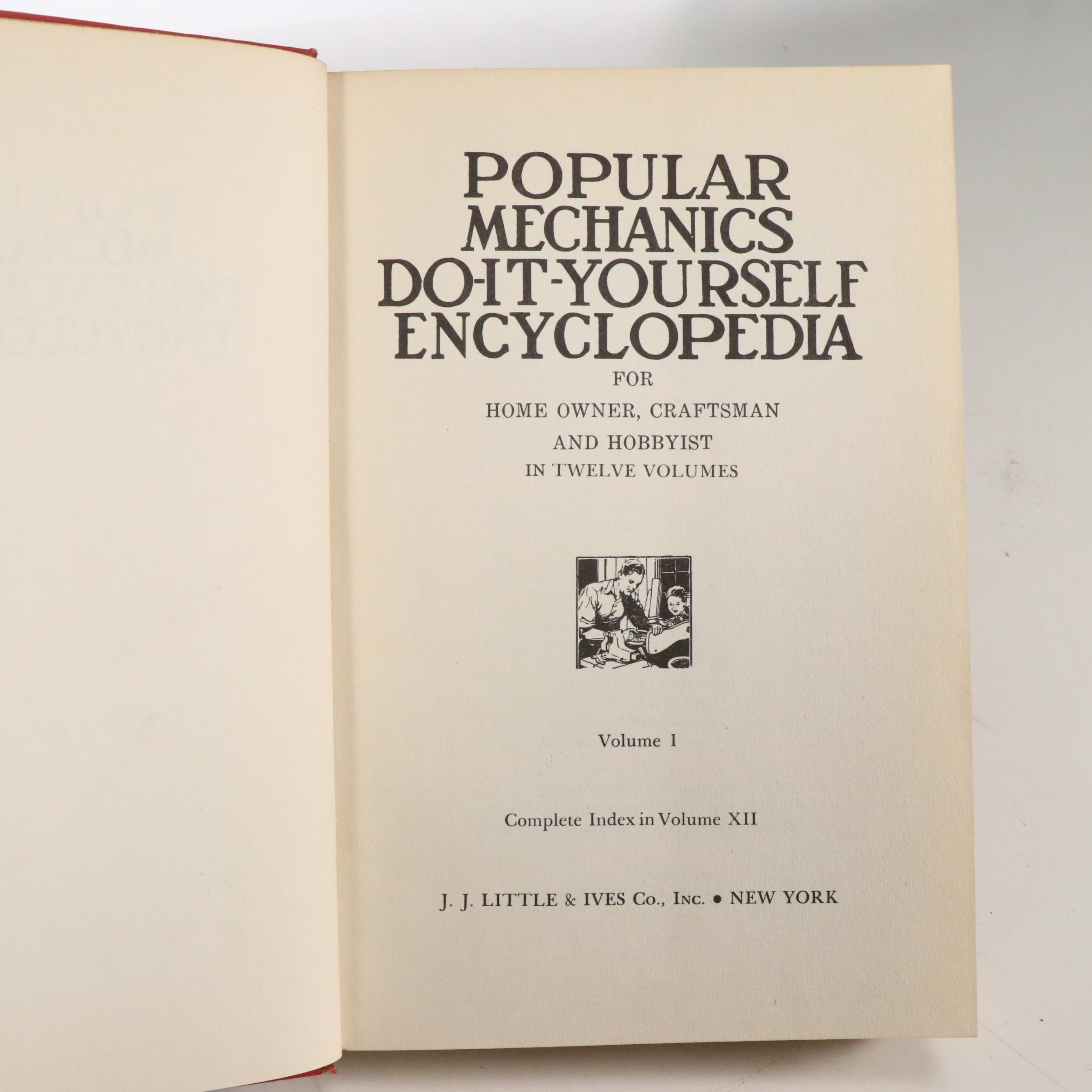 "Popular Mechanics Do-It-Yourself Encyclopedia" Complete Set