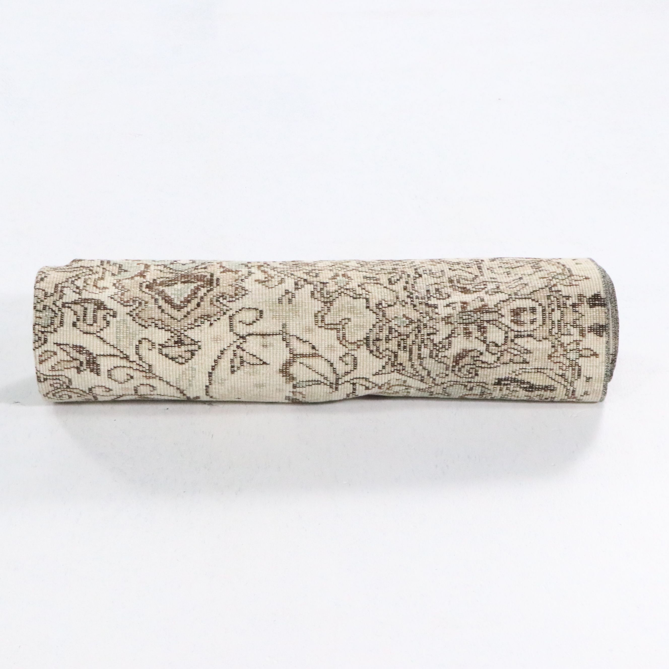 5'3 x 8'6 Hand-Knotted with Shaved, Overdyed Turkish Area Rug