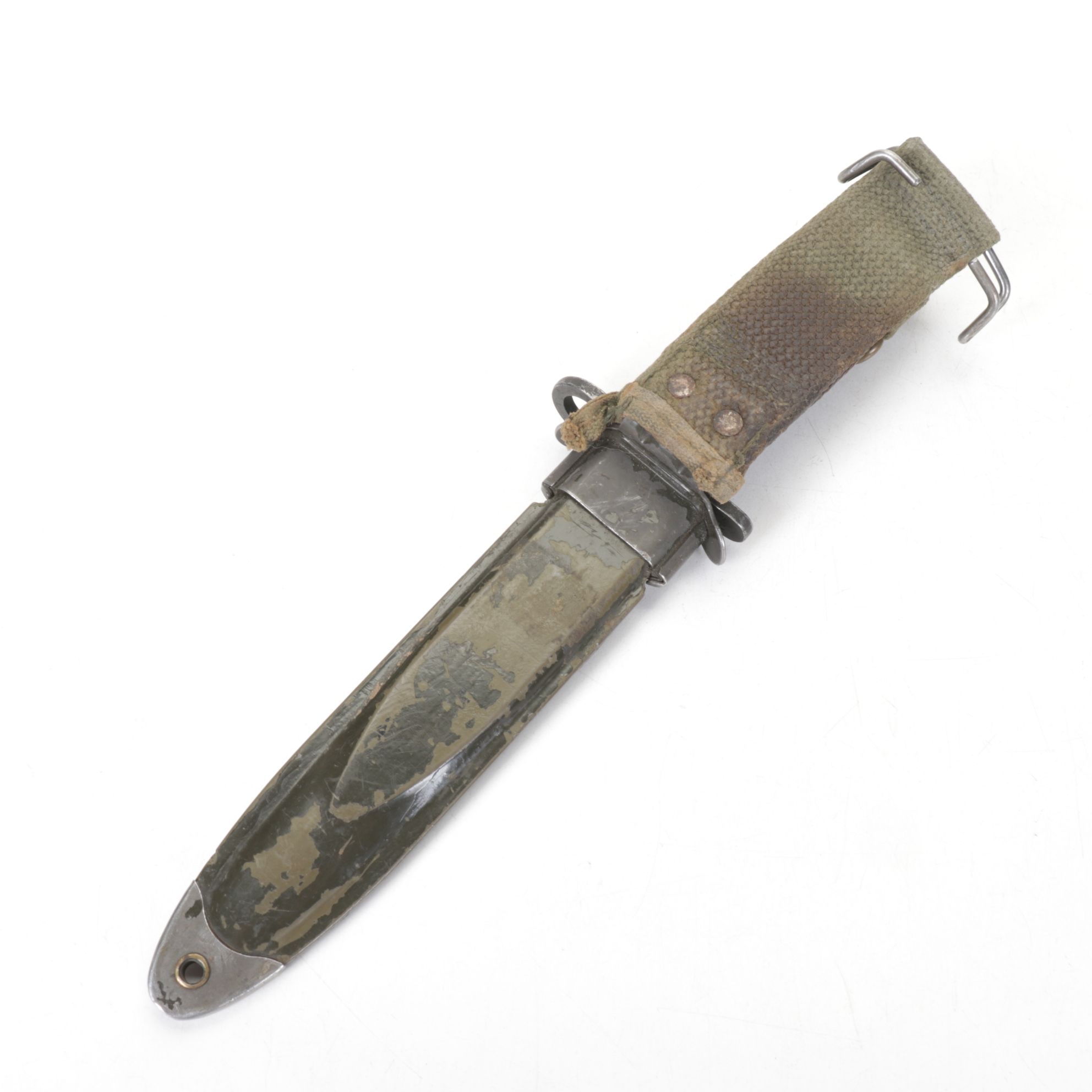 Korean K-M4 Fixed Blade Bayonet with M8A1 Sheath