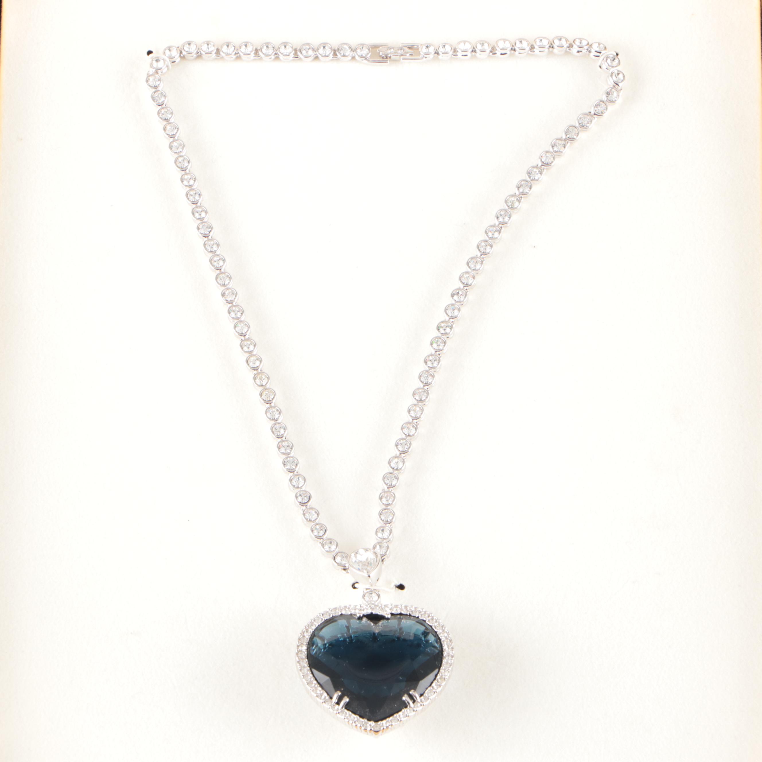 J. Peterman Company "Titanic: Heart of the Ocean" Reproduction Necklace