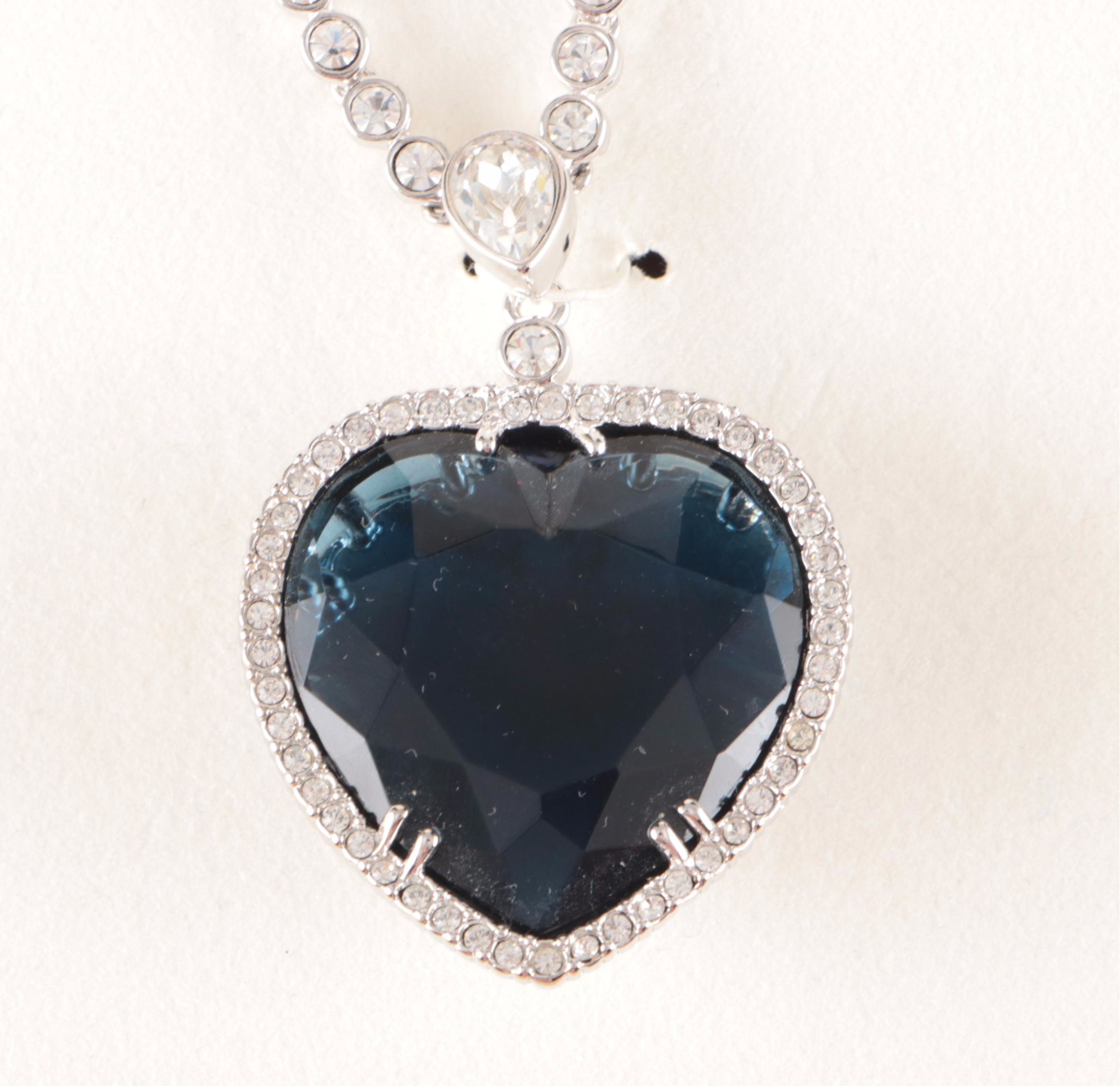 J. Peterman Company "Titanic: Heart of the Ocean" Reproduction Necklace