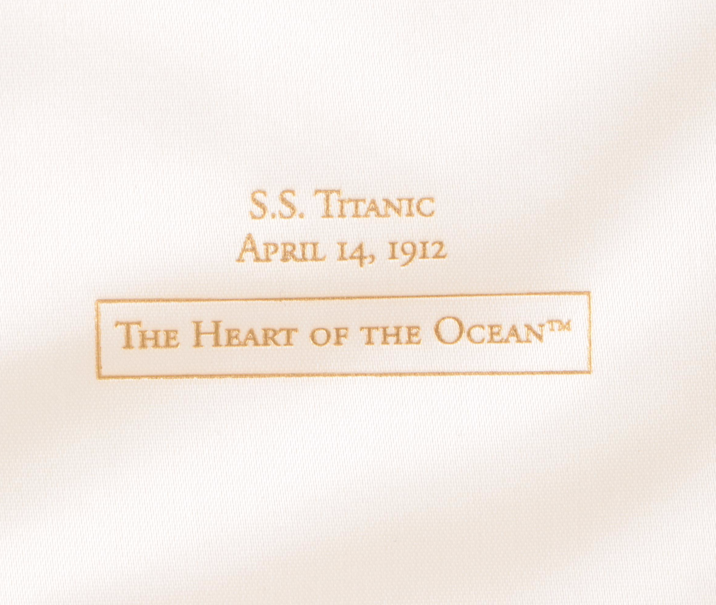 J. Peterman Company "Titanic: Heart of the Ocean" Reproduction Necklace