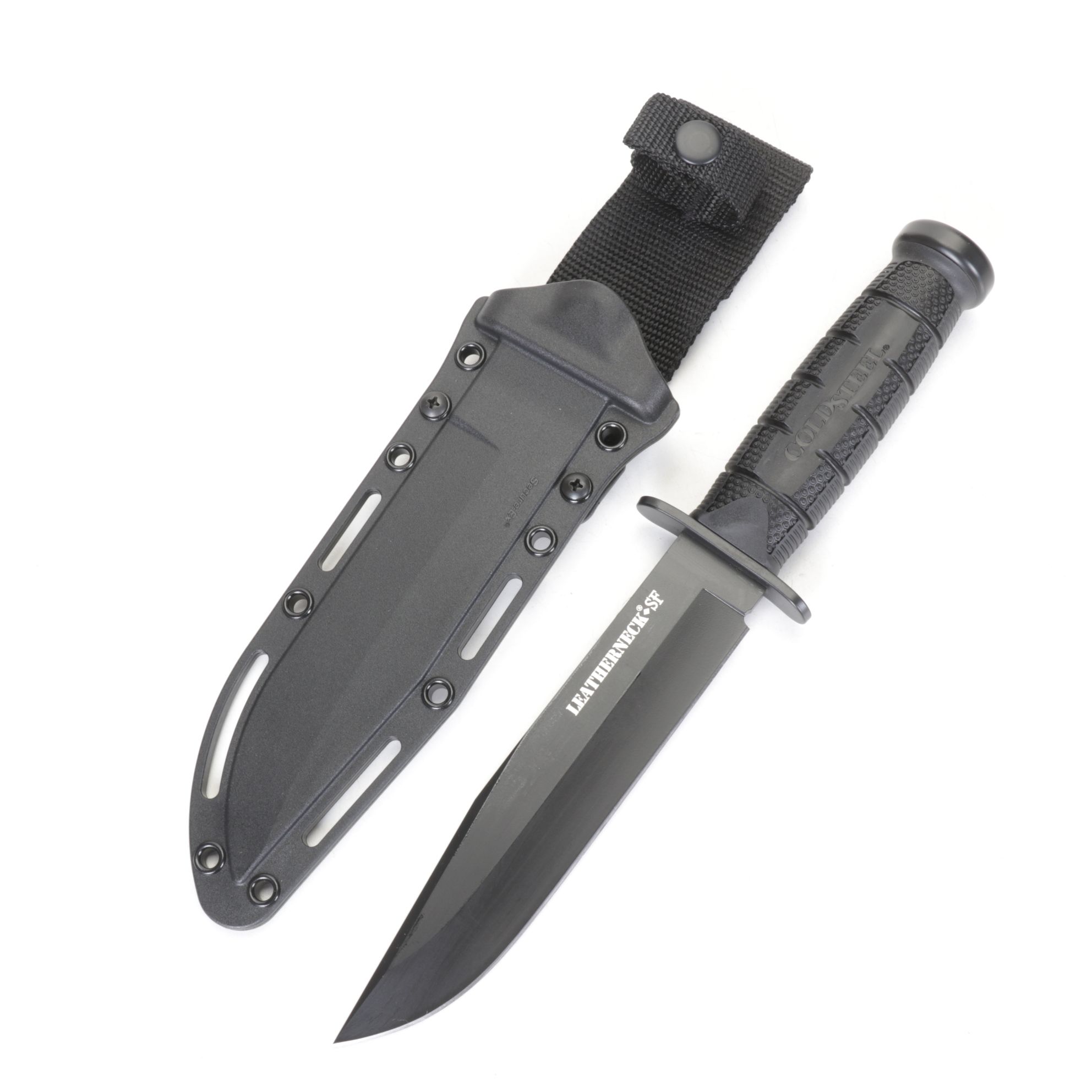 Cold Steel Leatherneck-SF Survival Knife with Secure-Ex Sheath