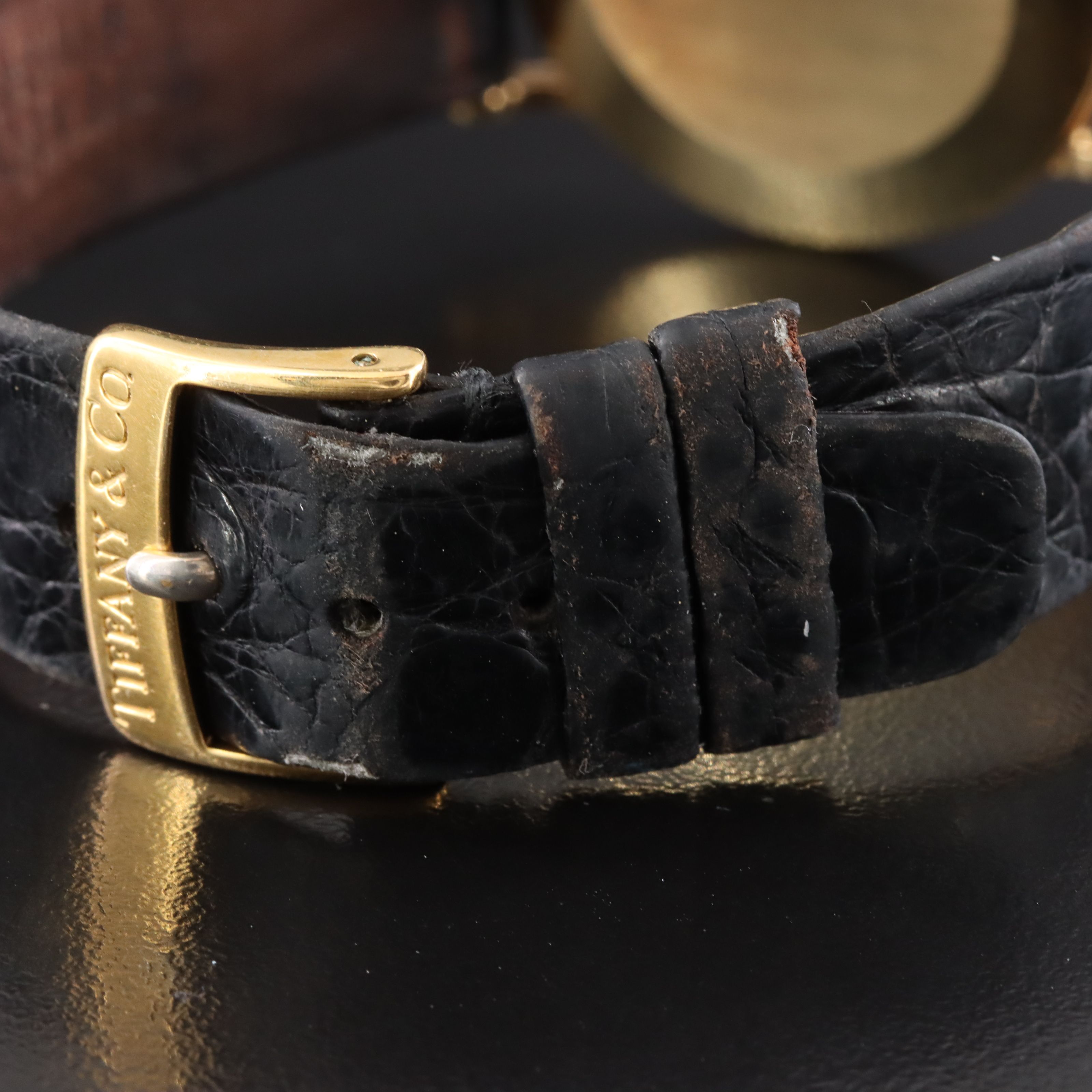 Tiffany & Co 14K Gold Watch