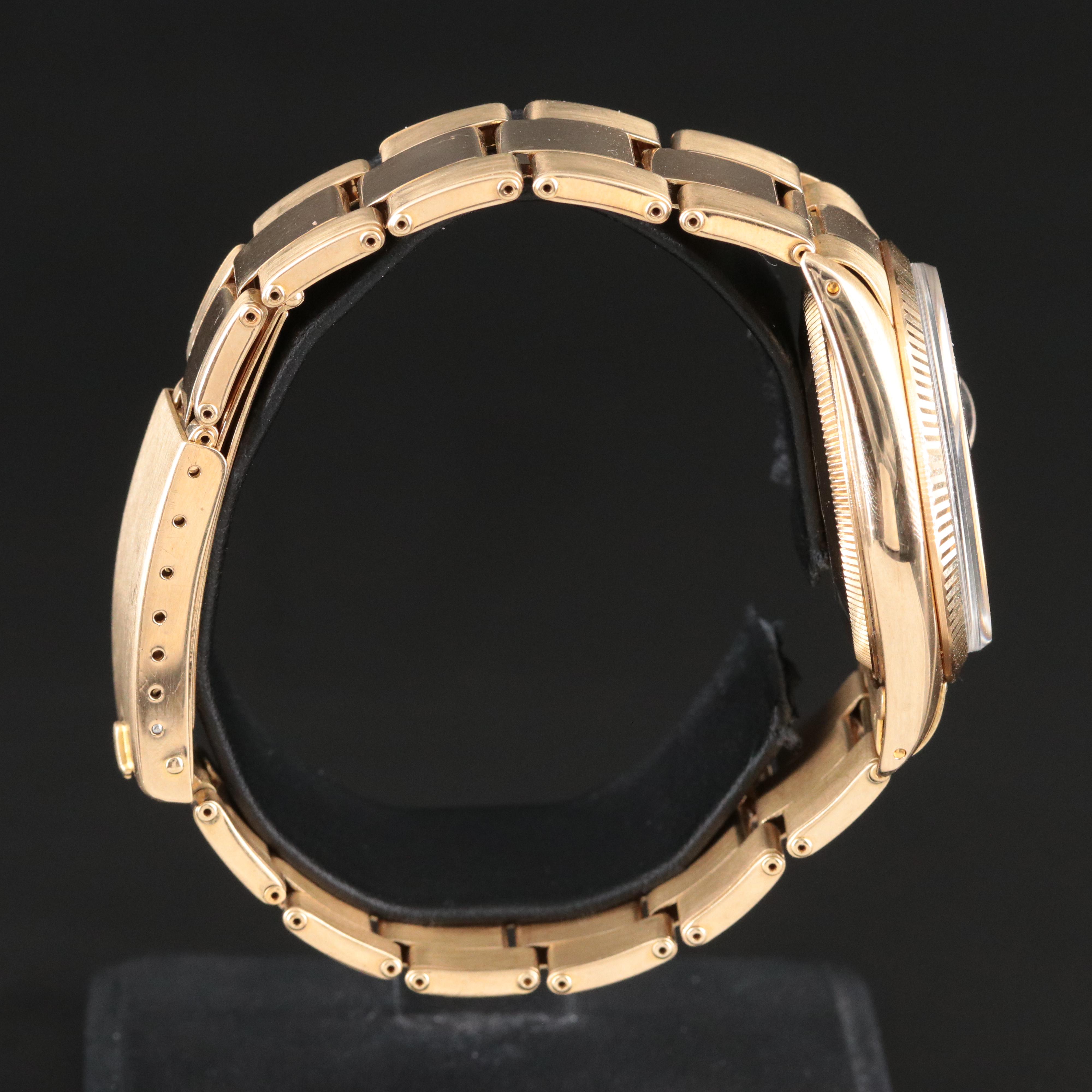 14K Rolex Oyster Perpetual Date 1503 Vintage Watch c.1970