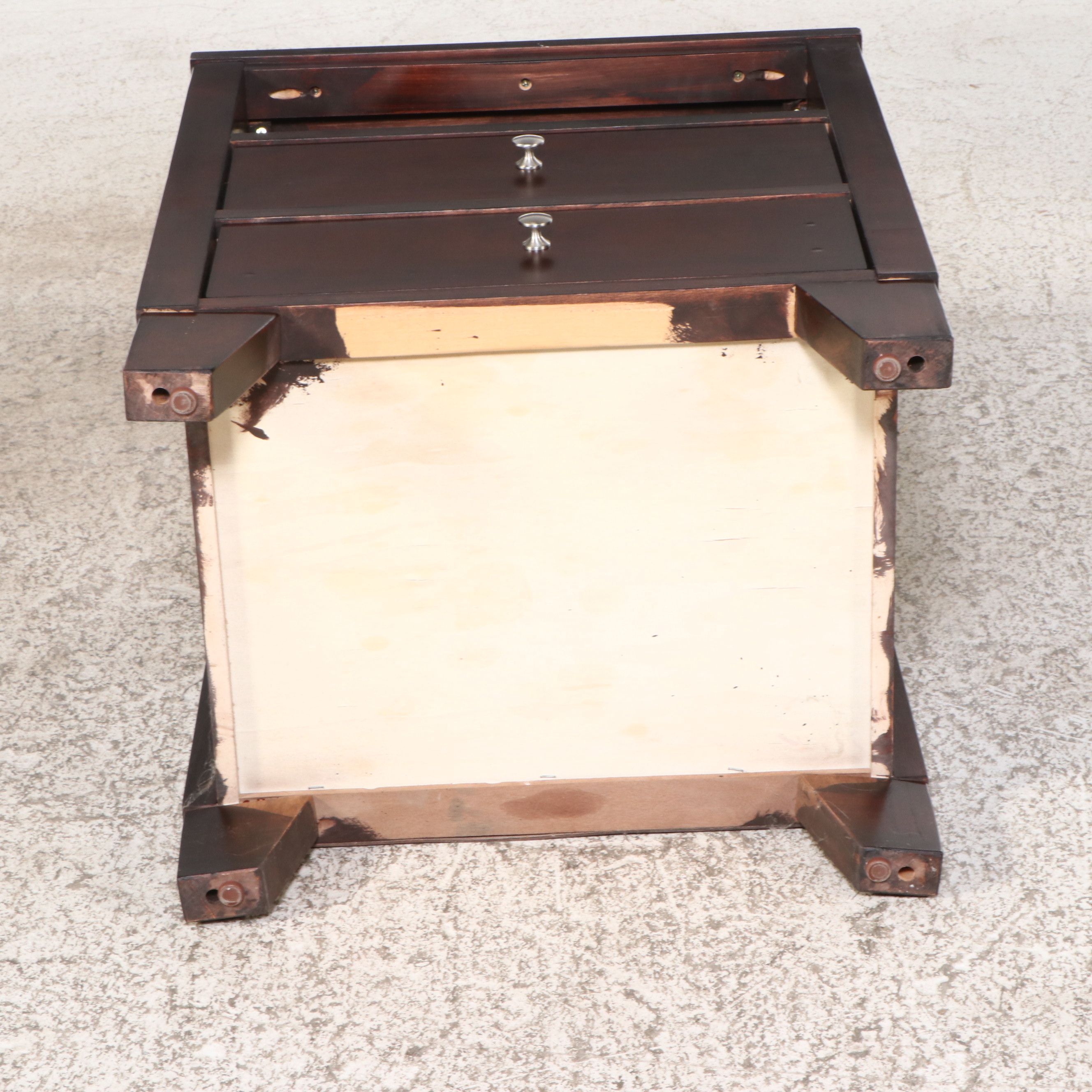 Pair of Lifestyle Solutions Two-Drawer Nightstands