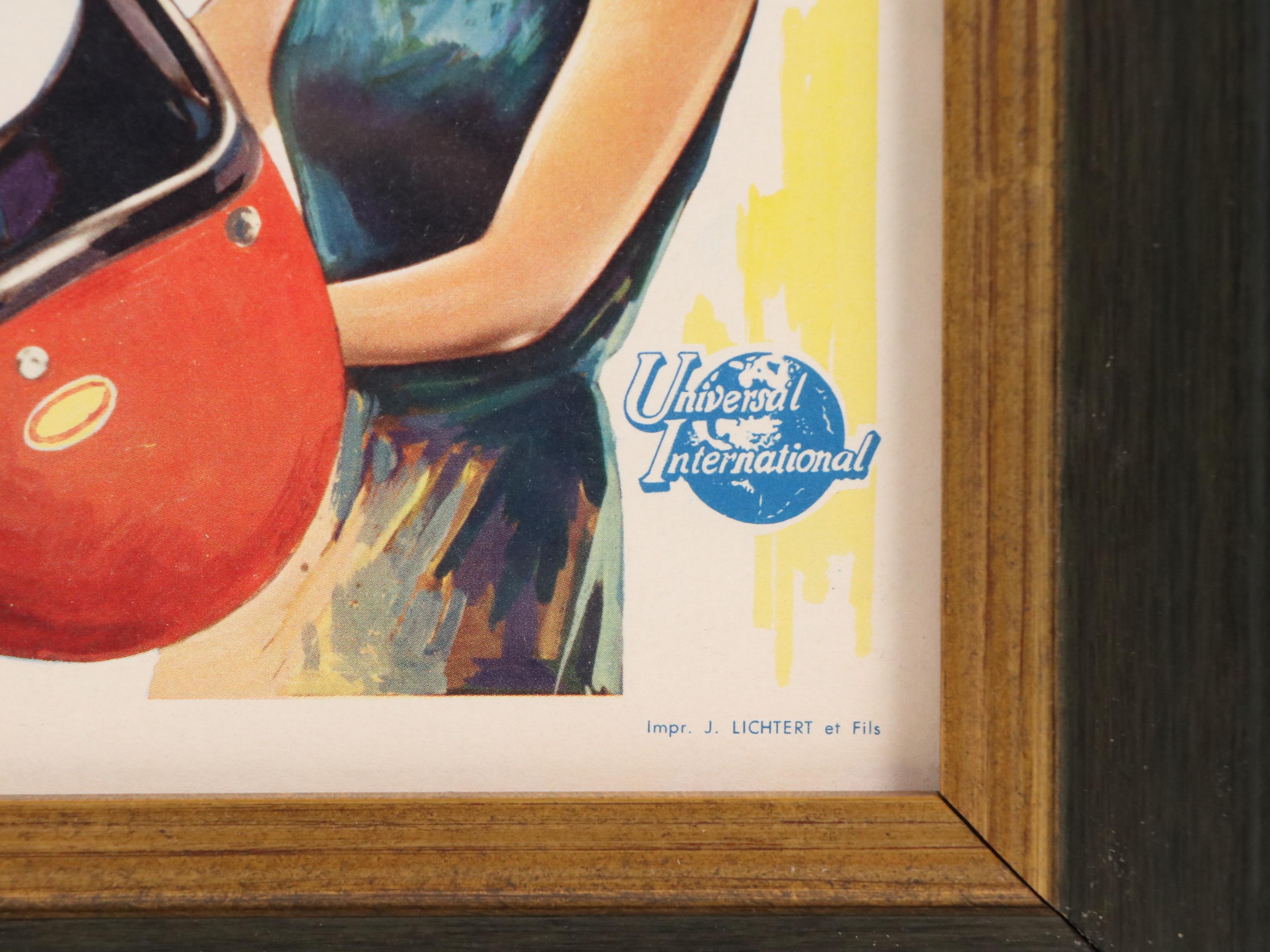 Offset Lithograph "Plein Phares (The Lively Set)" Movie Poster, 1964