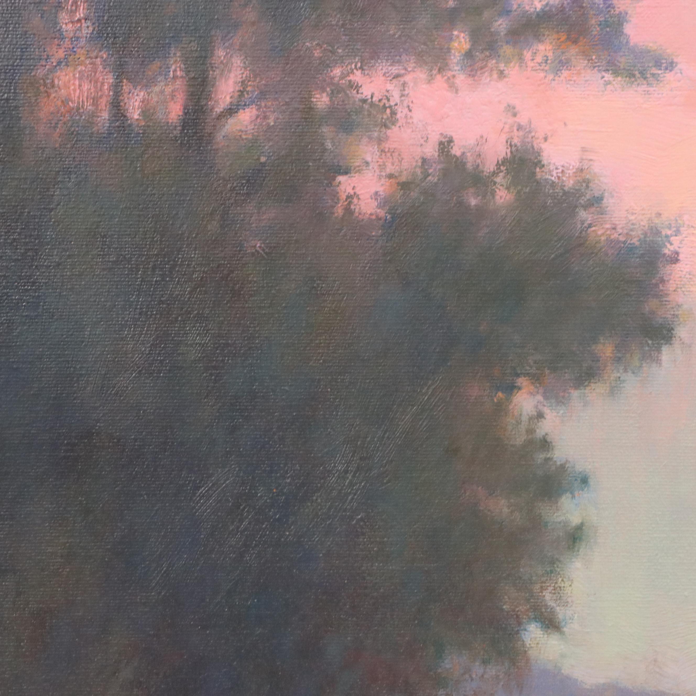 Chuck Marshall Oil Painting "Evening Storm"