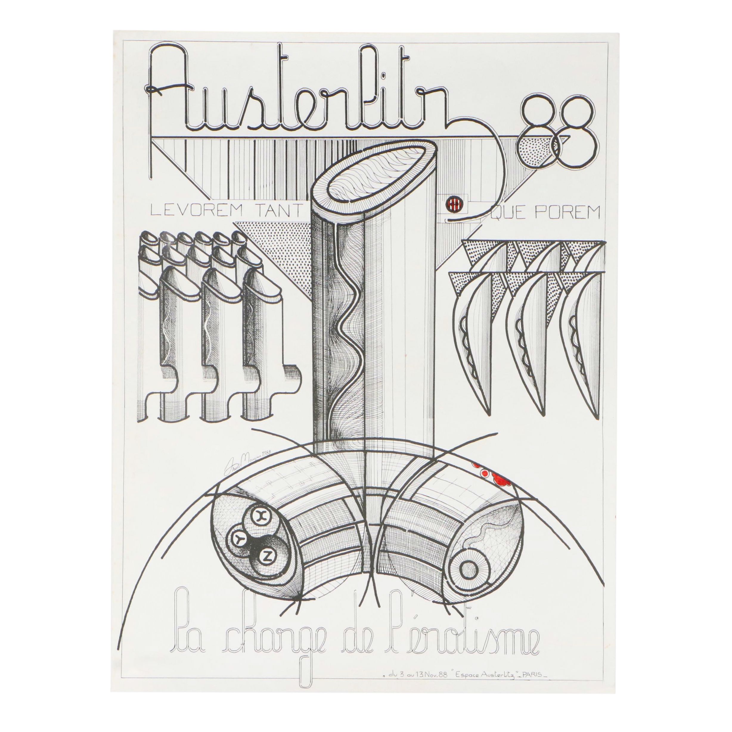 1980s Exhibition Posters for Morris Graves and More