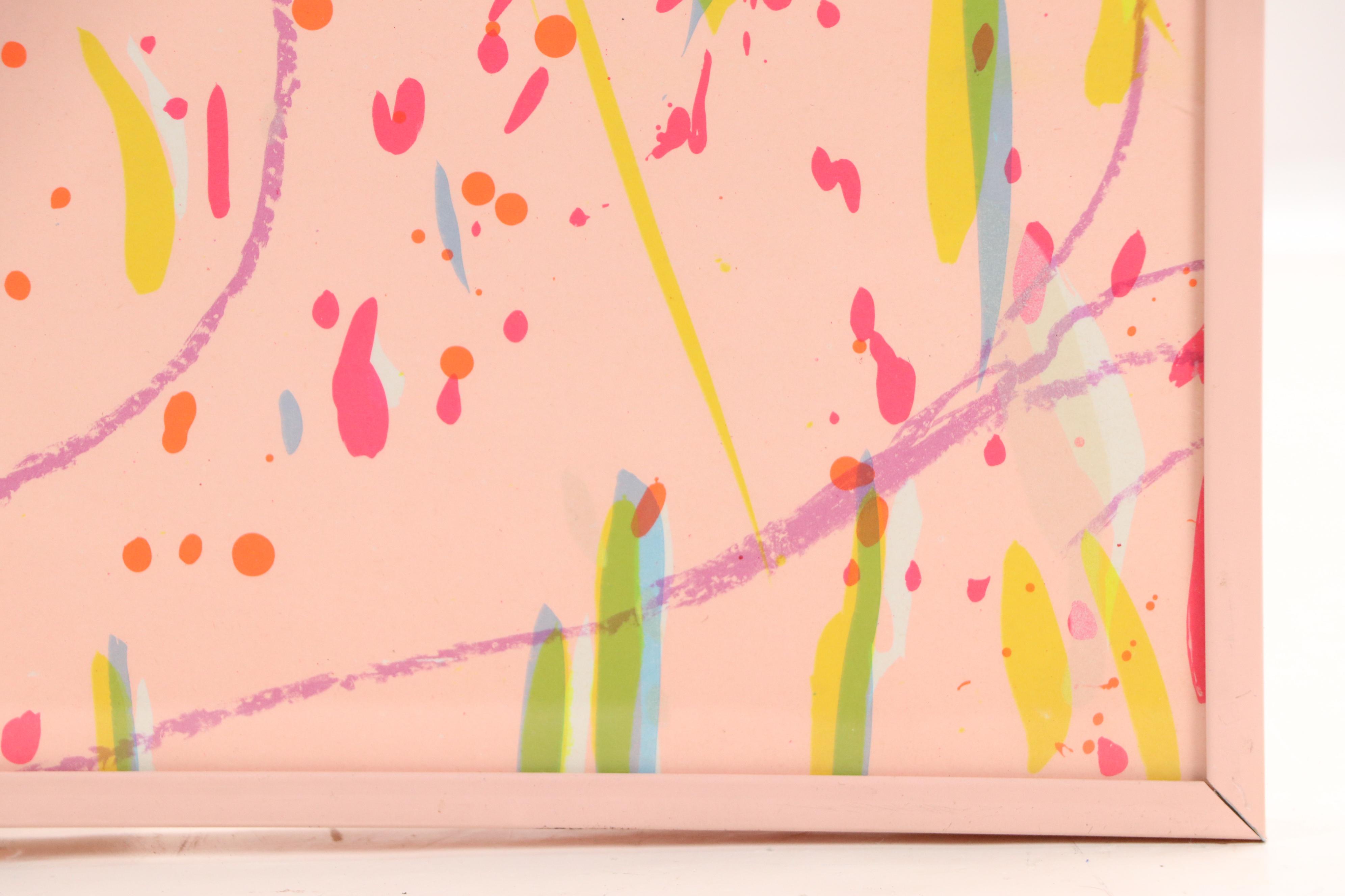 Walasse Ting Exhibition Lithograph Poster for Galerie Maeght, 1974