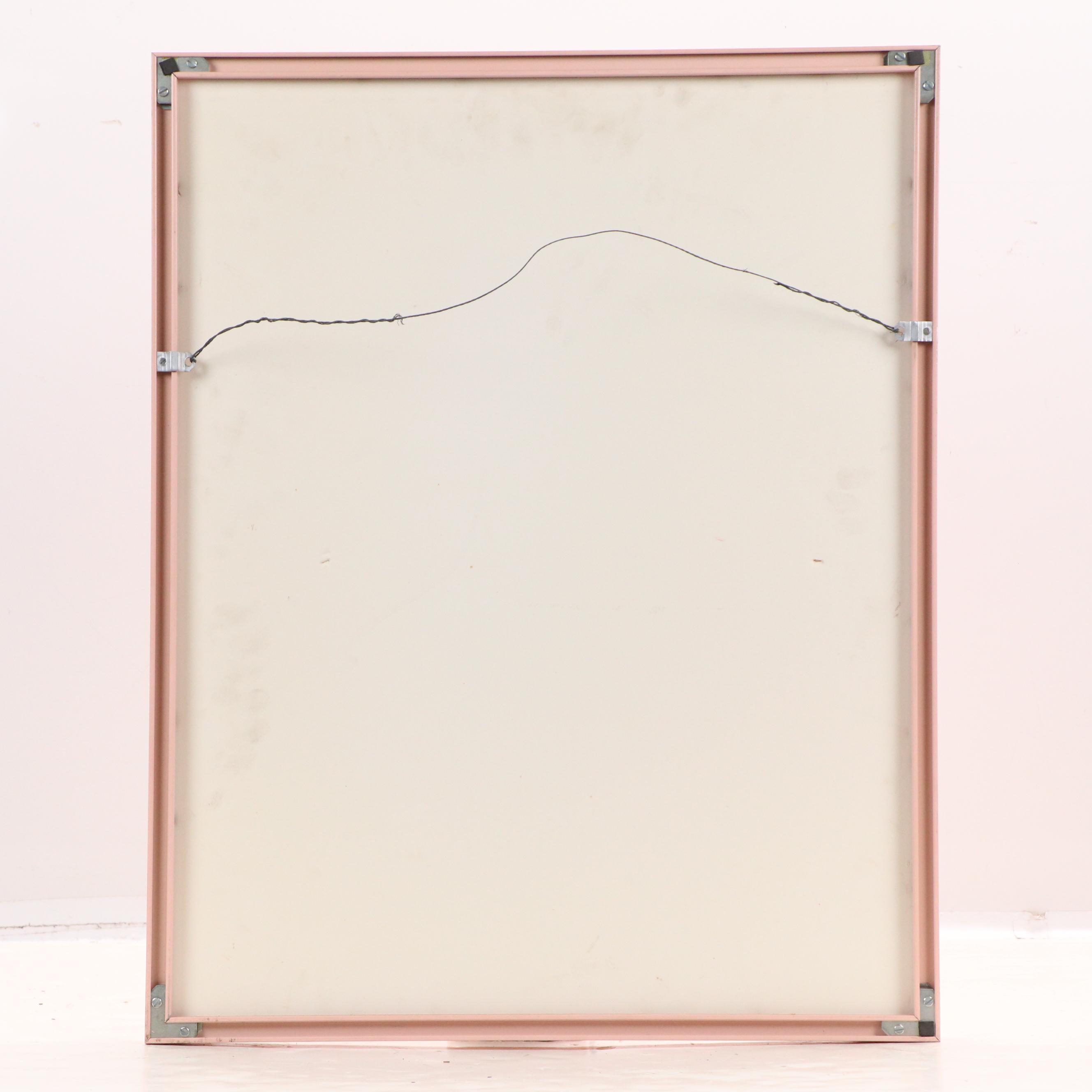 Walasse Ting Exhibition Lithograph Poster for Galerie Maeght, 1974