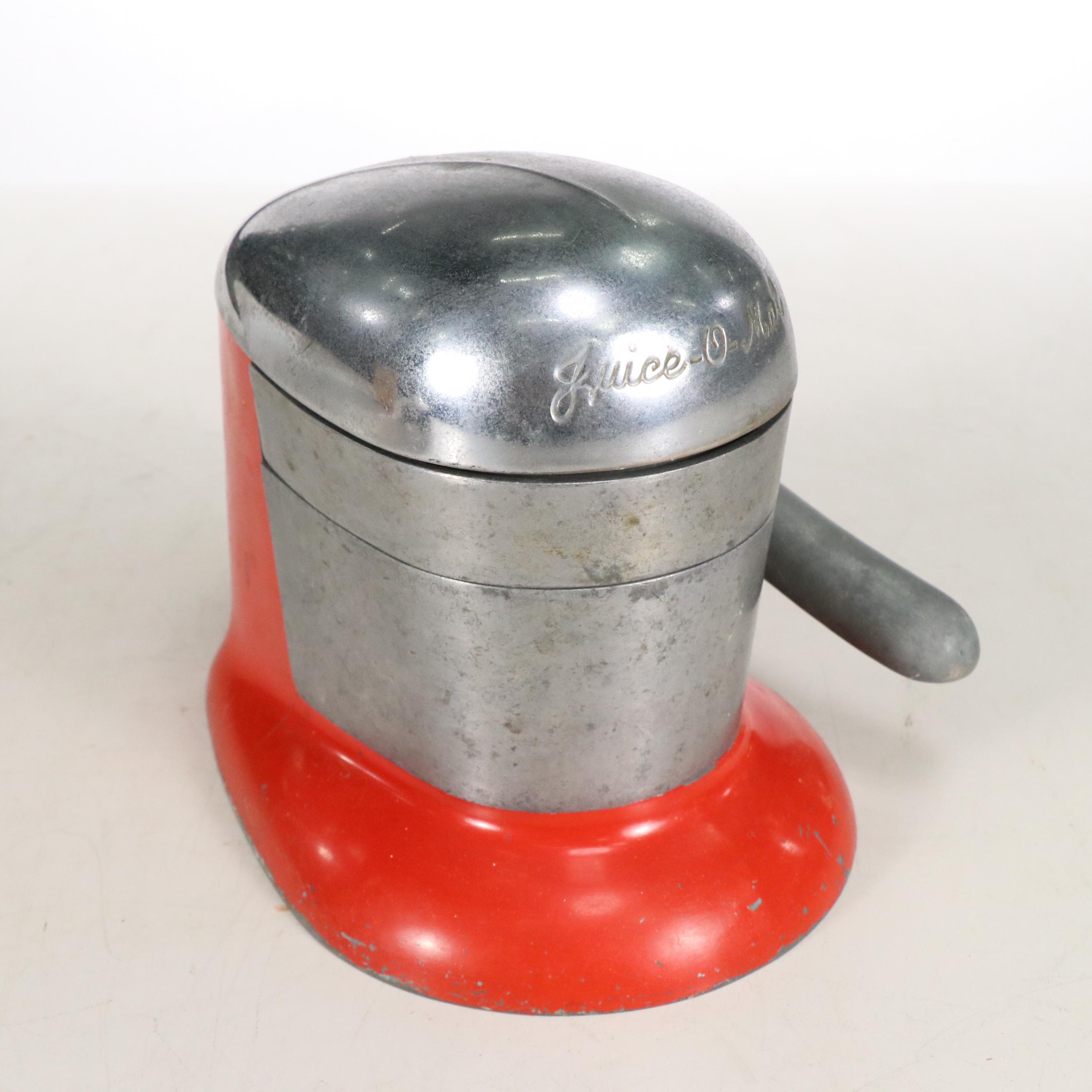 Vintage Juice-O-Mat Juicer, Donut Maker, and More Kitchenware