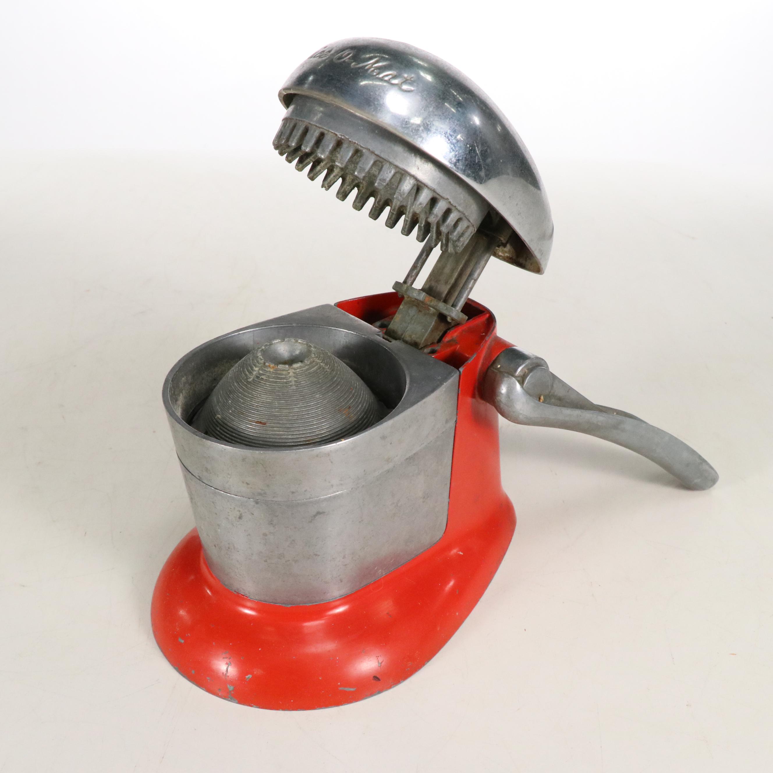 Vintage Juice-O-Mat Juicer, Donut Maker, and More Kitchenware