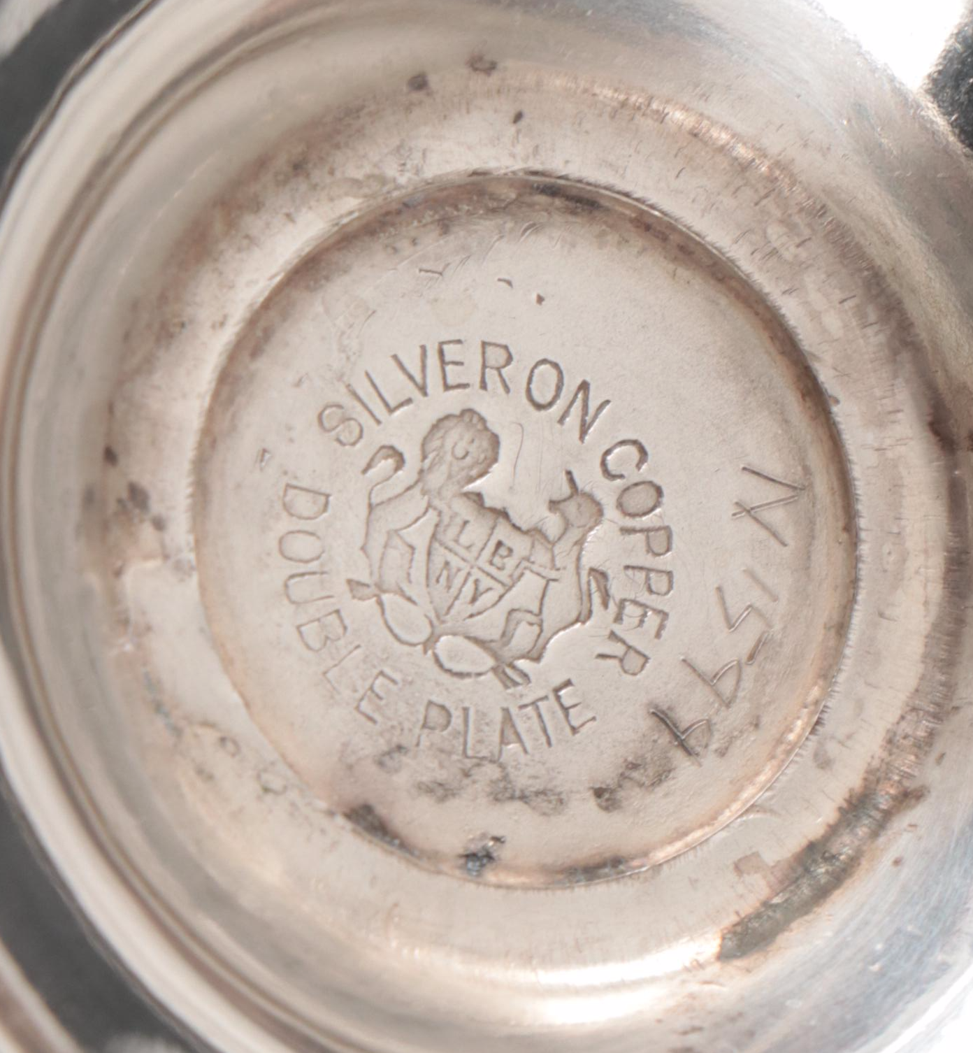 Silver Plate Coffee Set Including Oneida "Fiesta" and Lehman Brothers