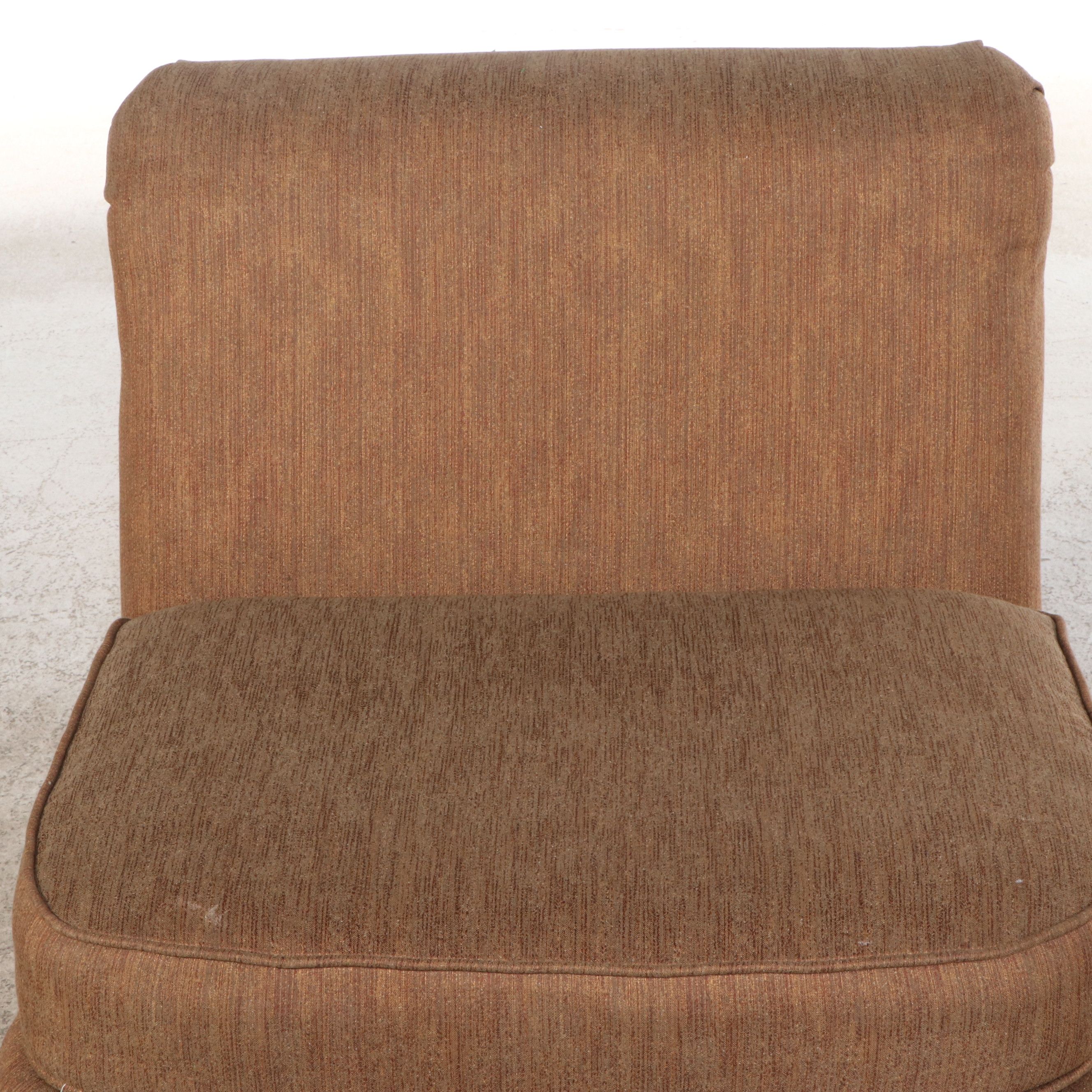 Upholstered Slipper Chair