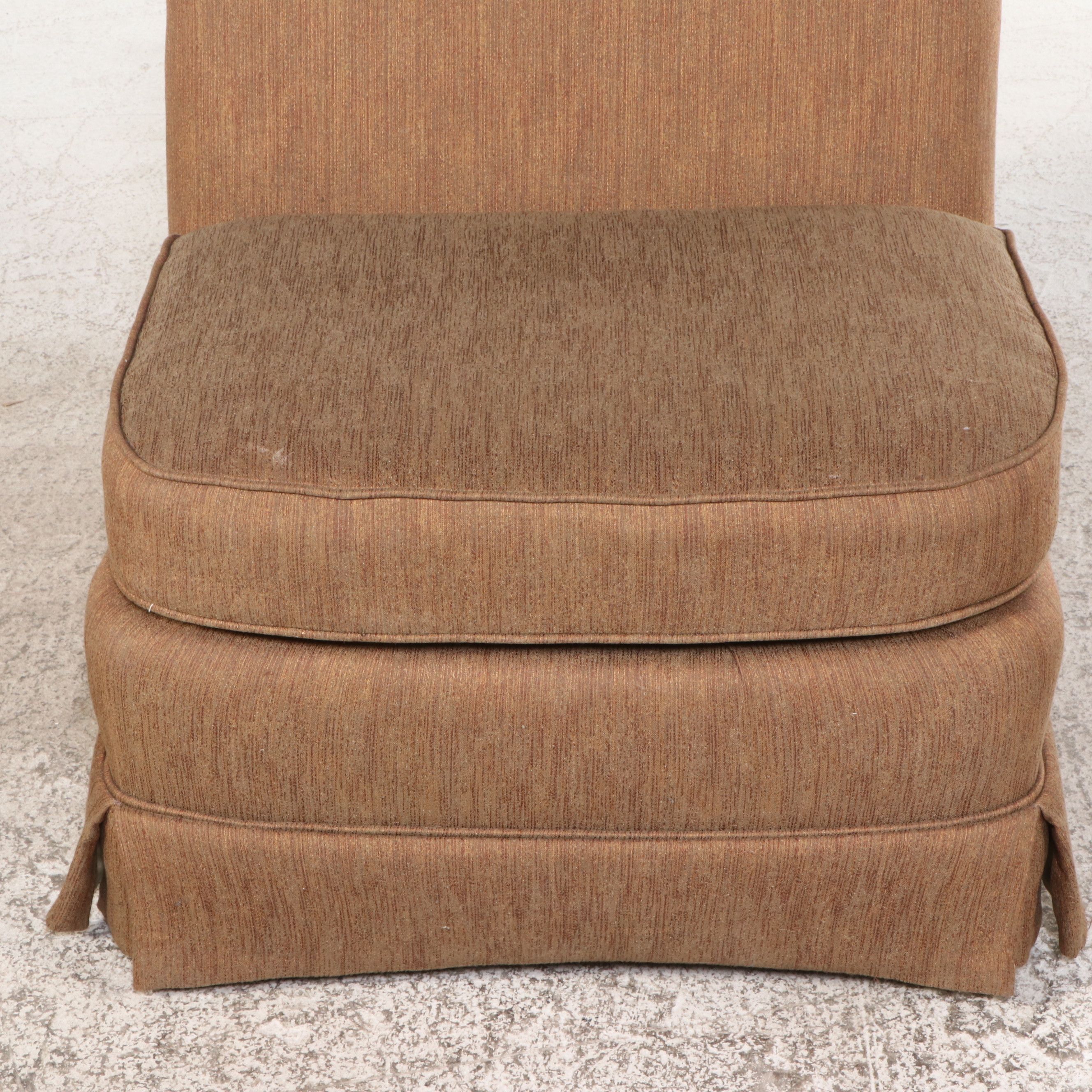 Upholstered Slipper Chair