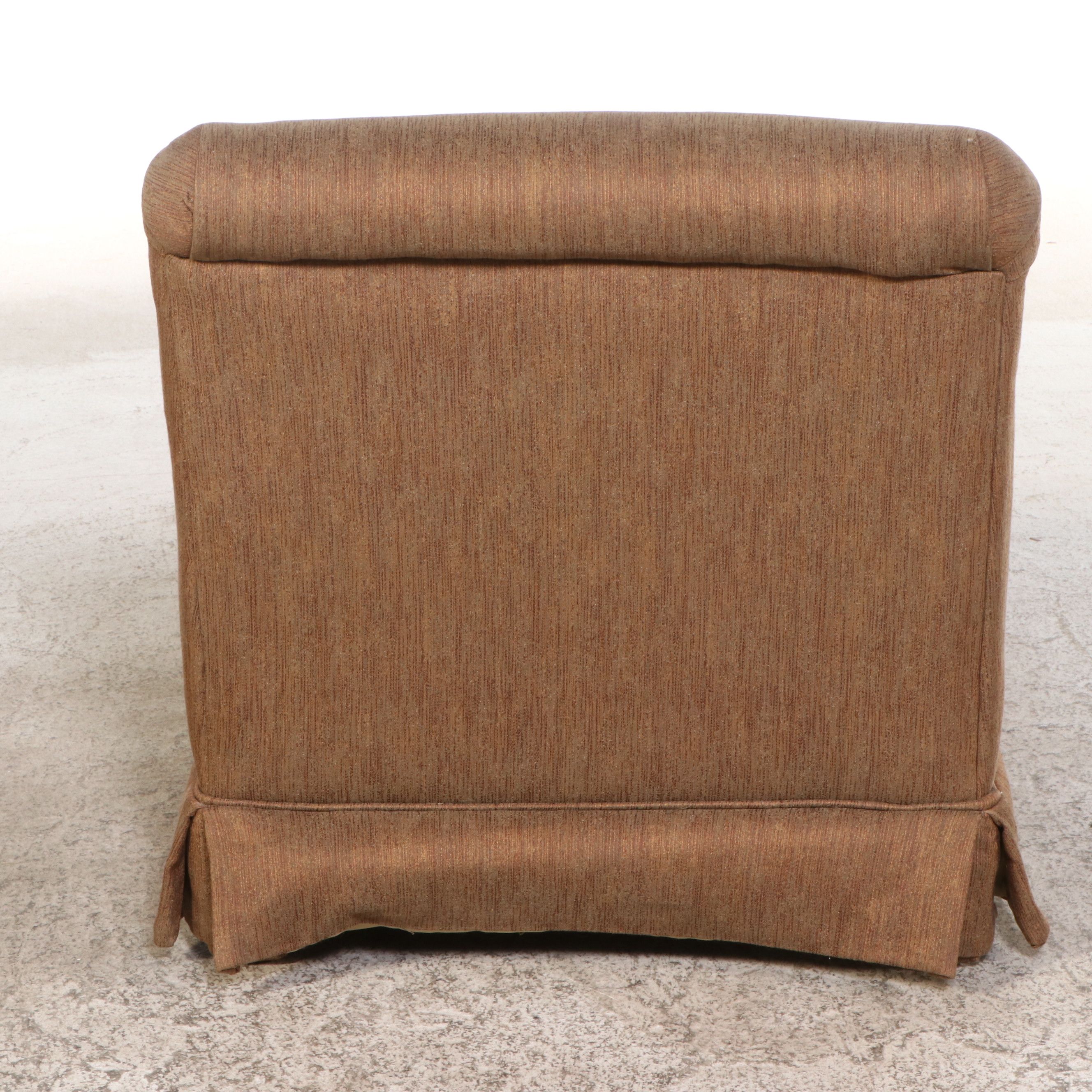 Upholstered Slipper Chair