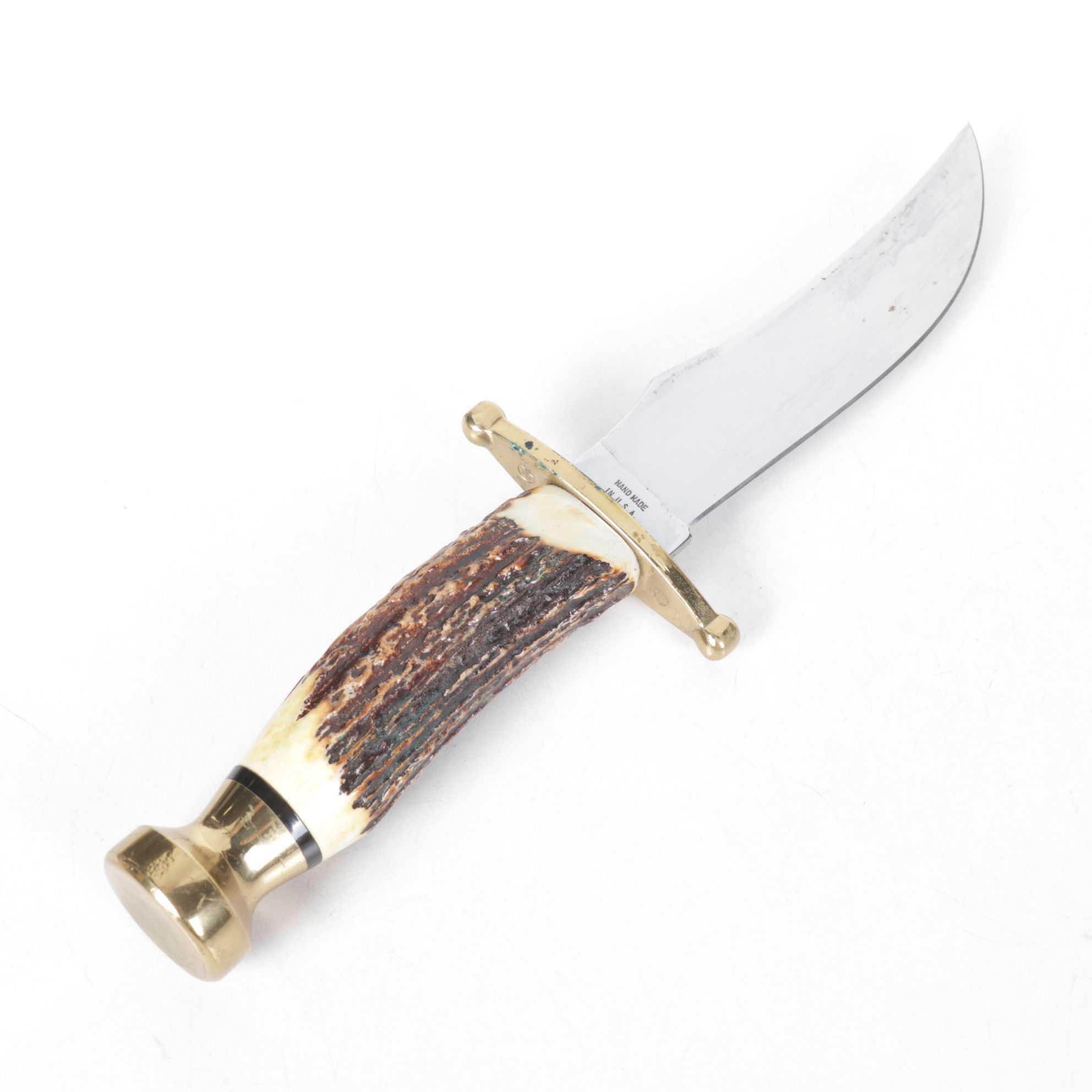 Case XX Fixed Blade Stainless Steel "Kodiak" Hunter Knife with Leather Sheath