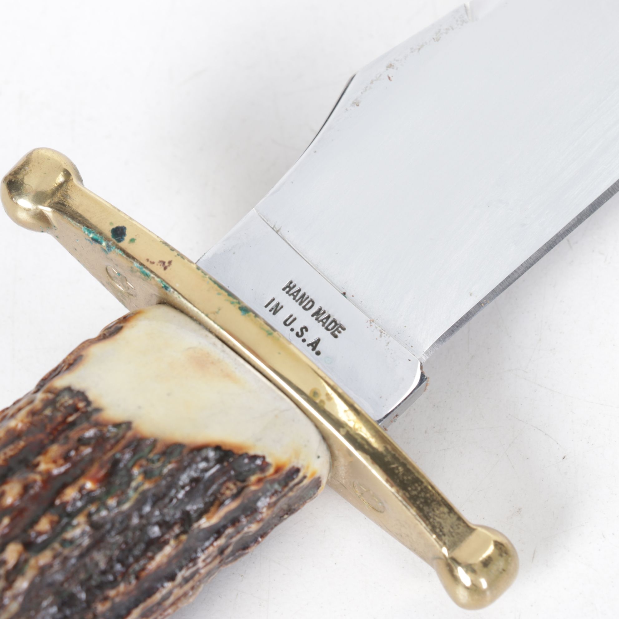 Case XX Fixed Blade Stainless Steel "Kodiak" Hunter Knife with Leather Sheath