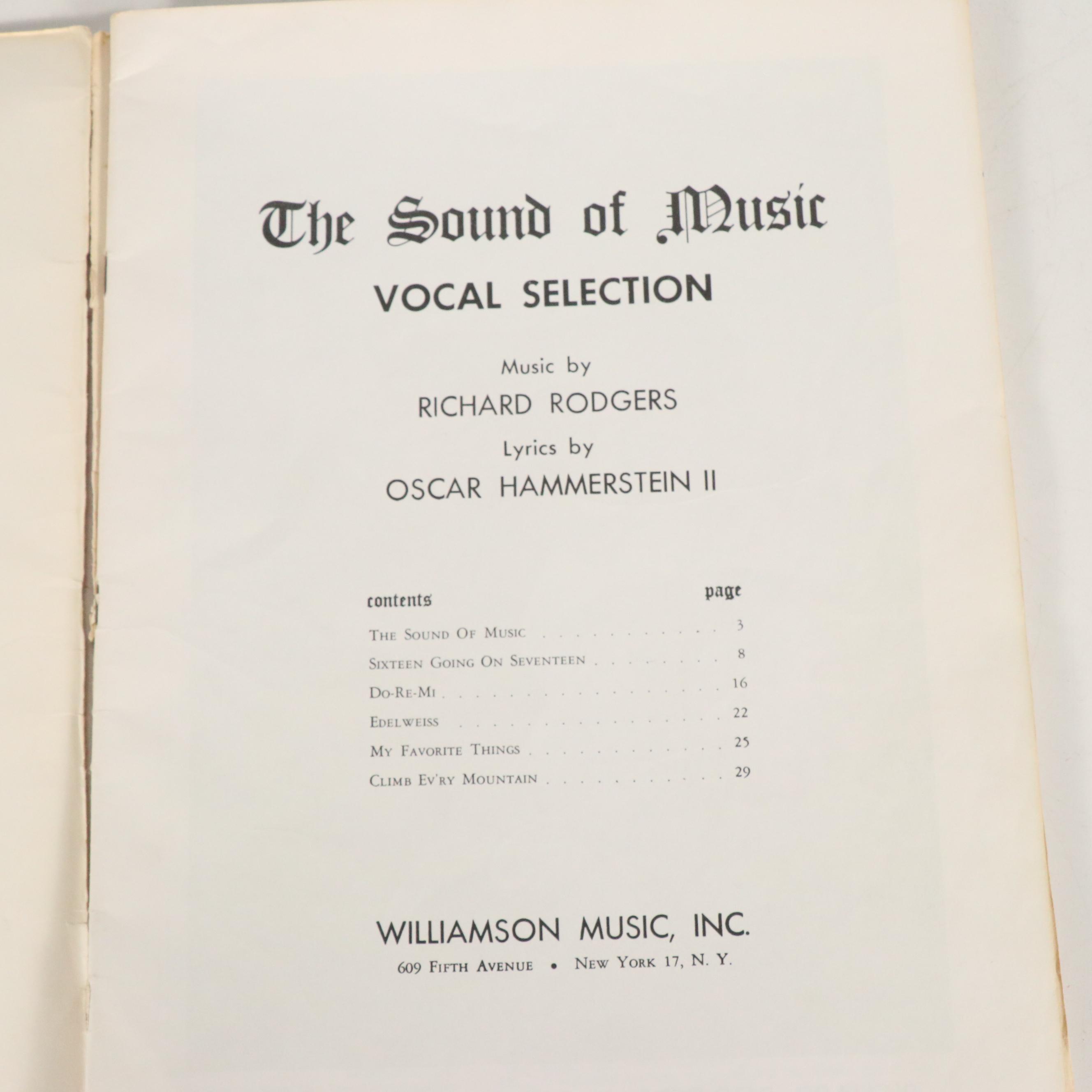 Walt Disney's "Cinderella," "Children's Songs" and More Vintage Sheet Music