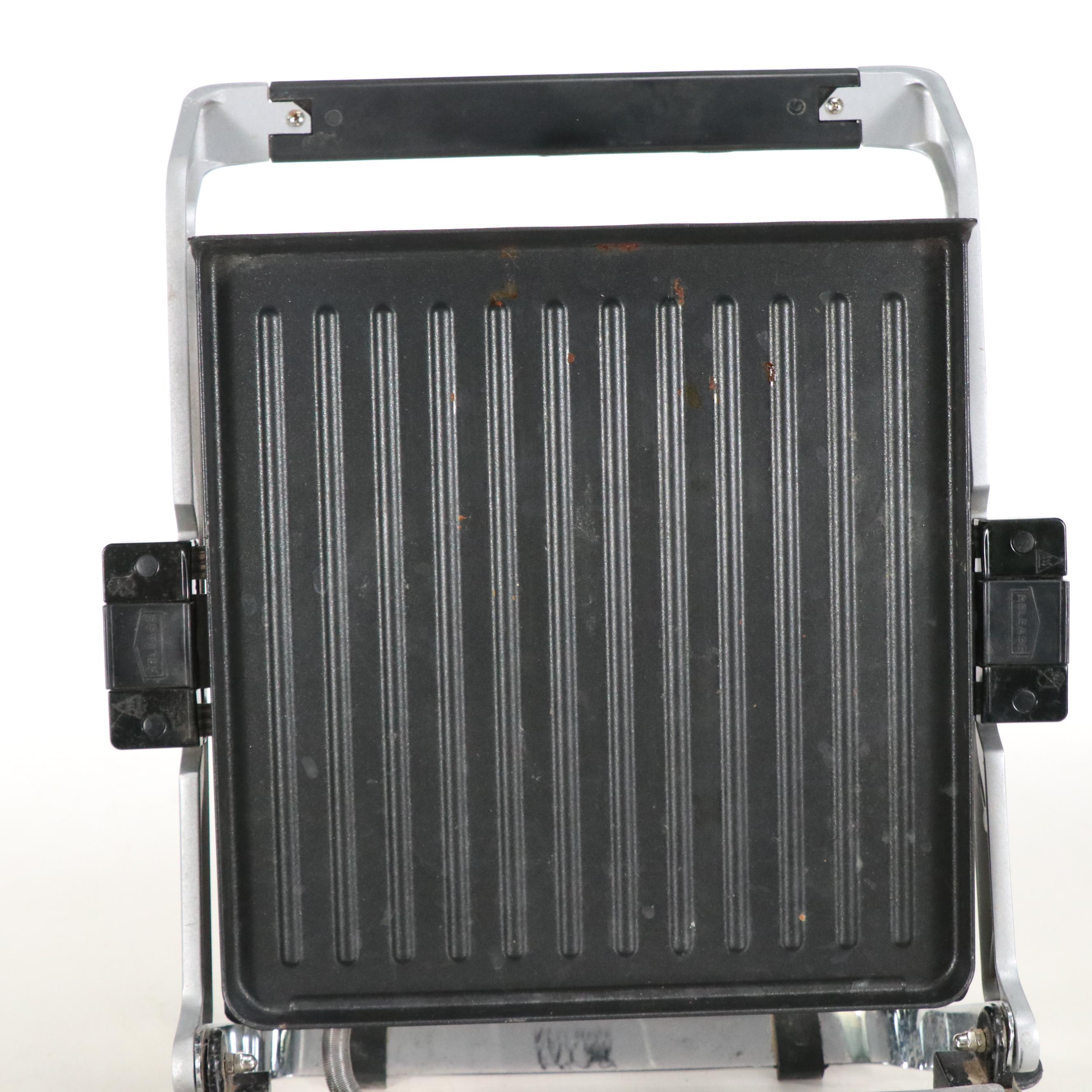 George Foreman Stainless Steel Countertop Grill