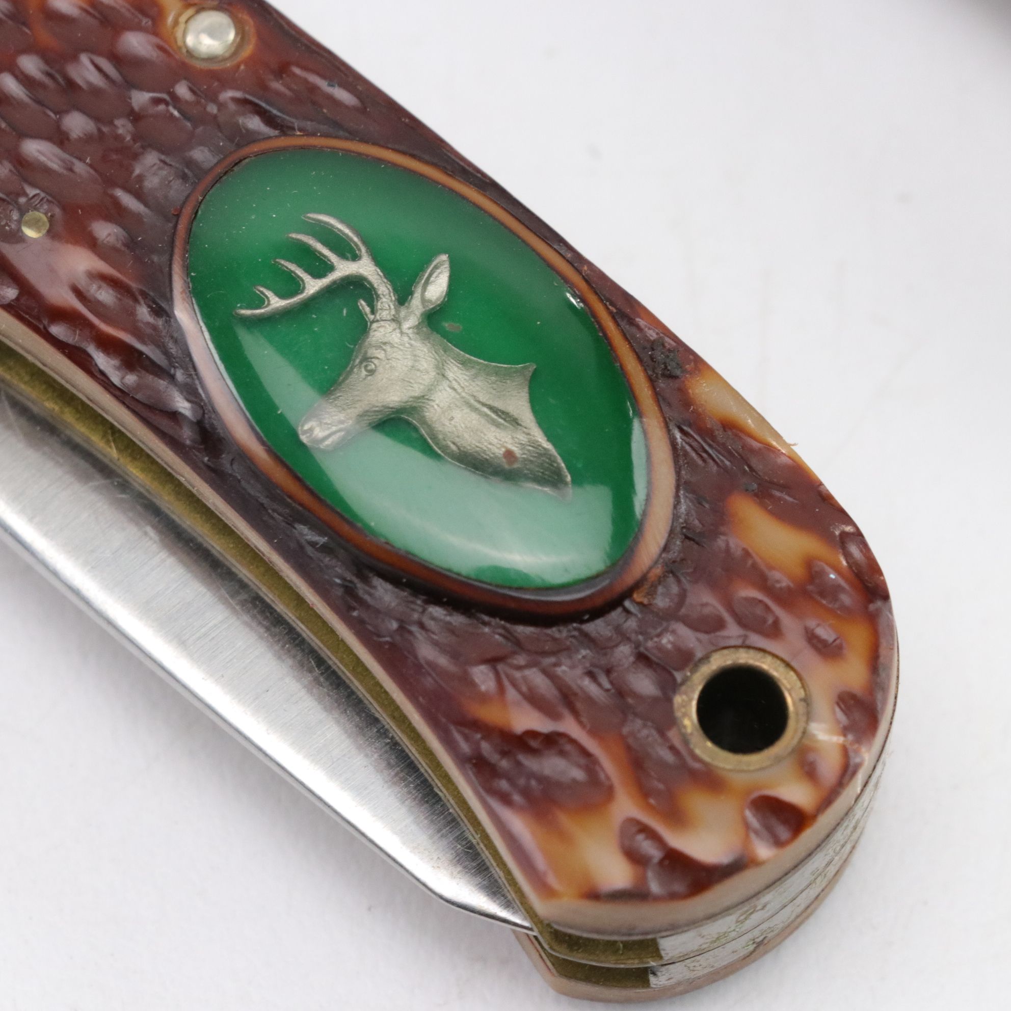 1976 Camillus American Wildlife Series Jumbo Knife with More Folding Knives