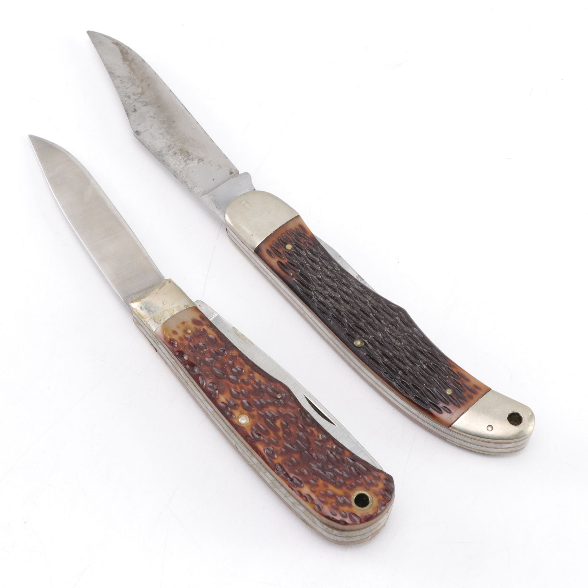 1976 Camillus American Wildlife Series Jumbo Knife with More Folding Knives