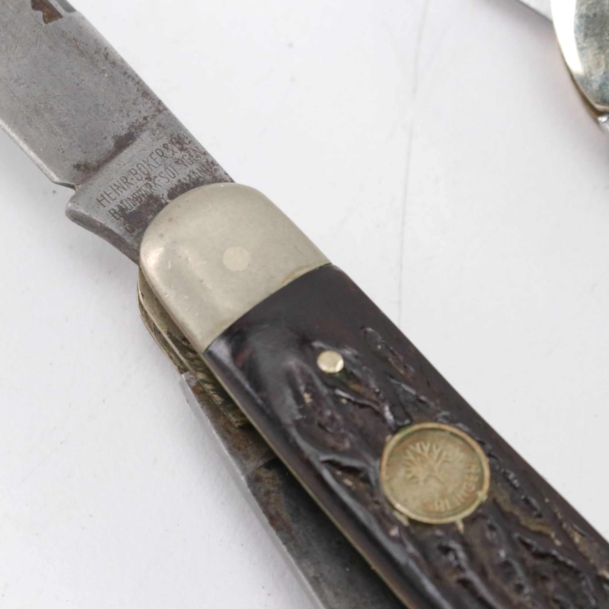 1976 Camillus American Wildlife Series Jumbo Knife with More Folding Knives