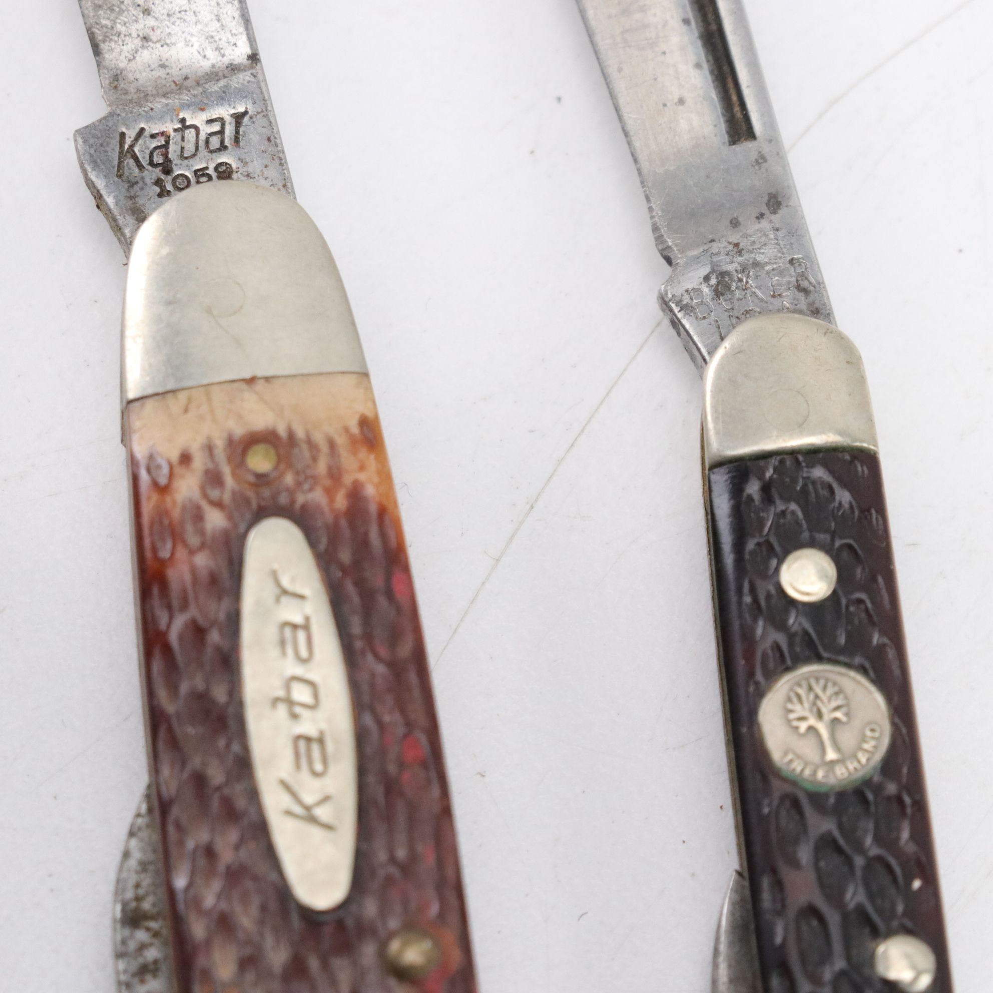 1976 Camillus American Wildlife Series Jumbo Knife with More Folding Knives