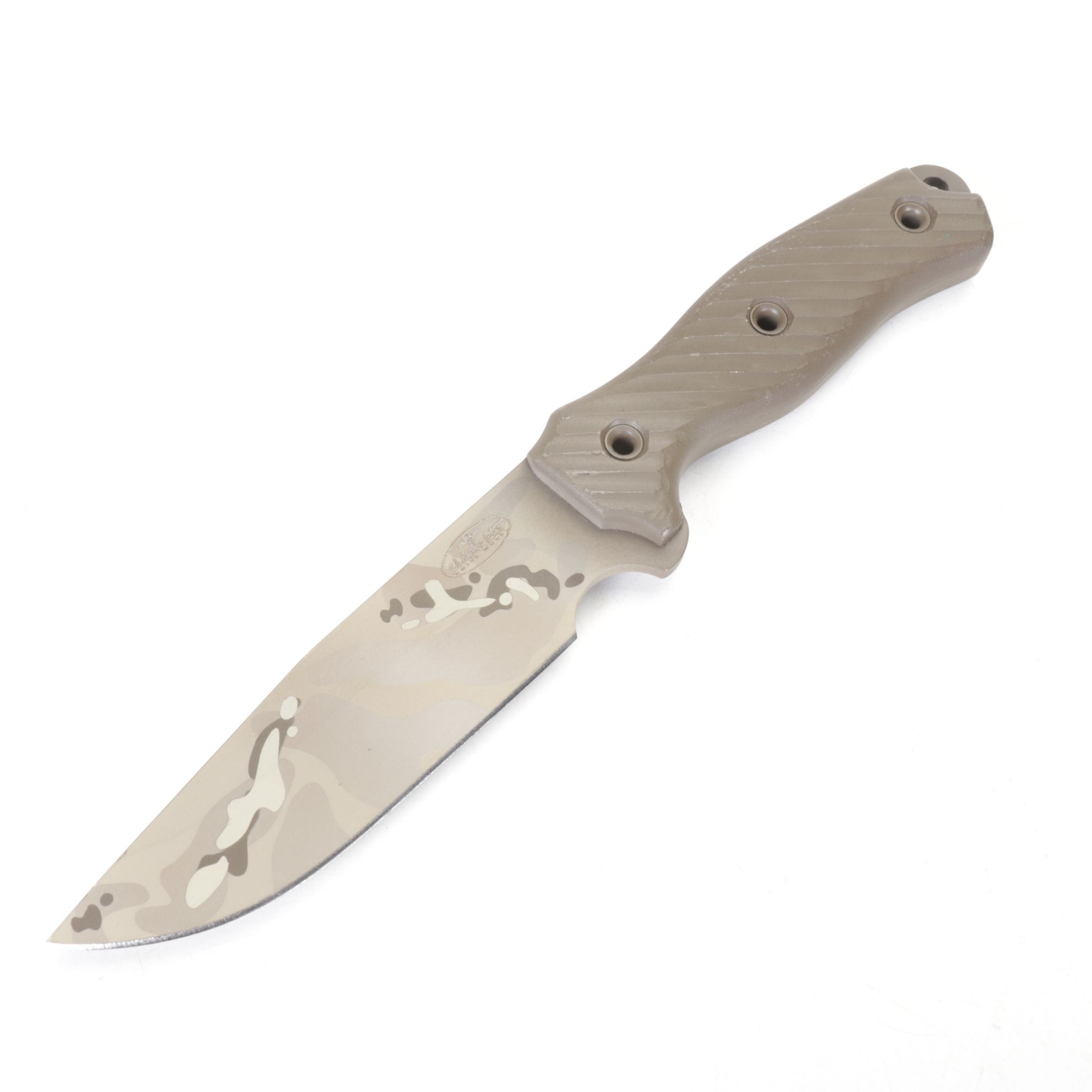 Swamp Rat Knife Works Camo Fixed Blade Knife
