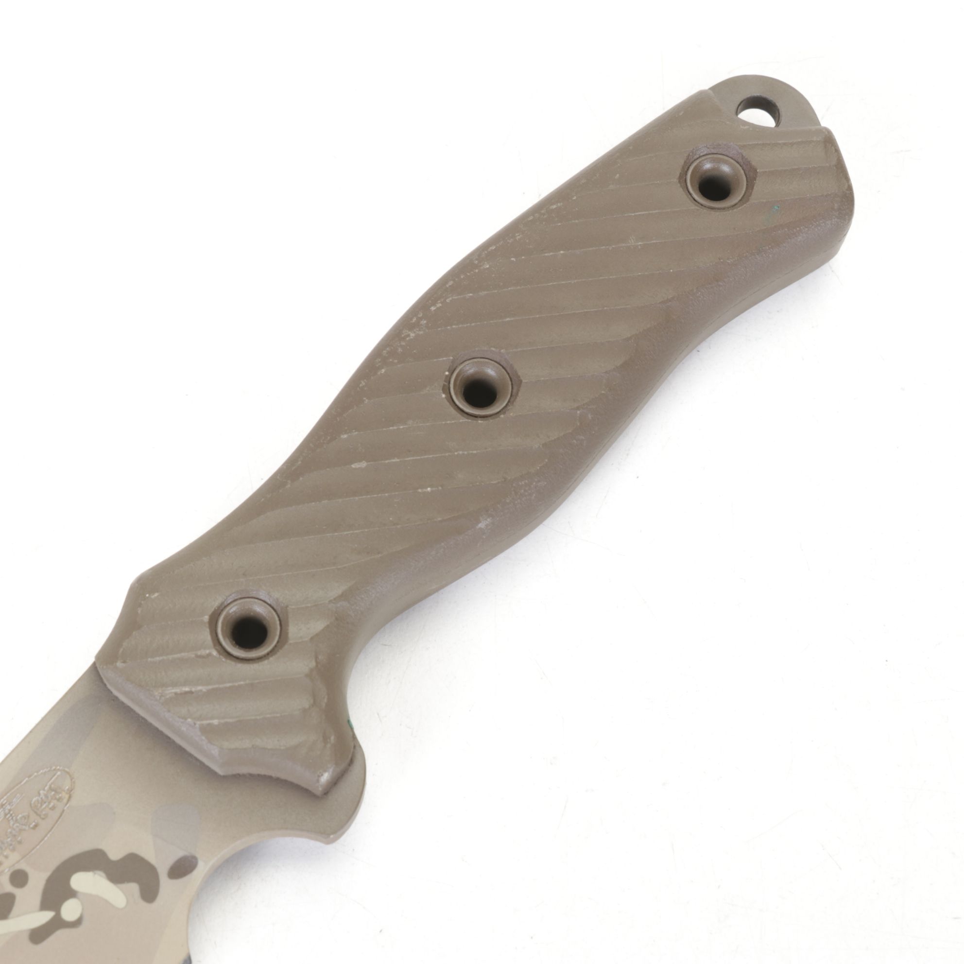 Swamp Rat Knife Works Camo Fixed Blade Knife