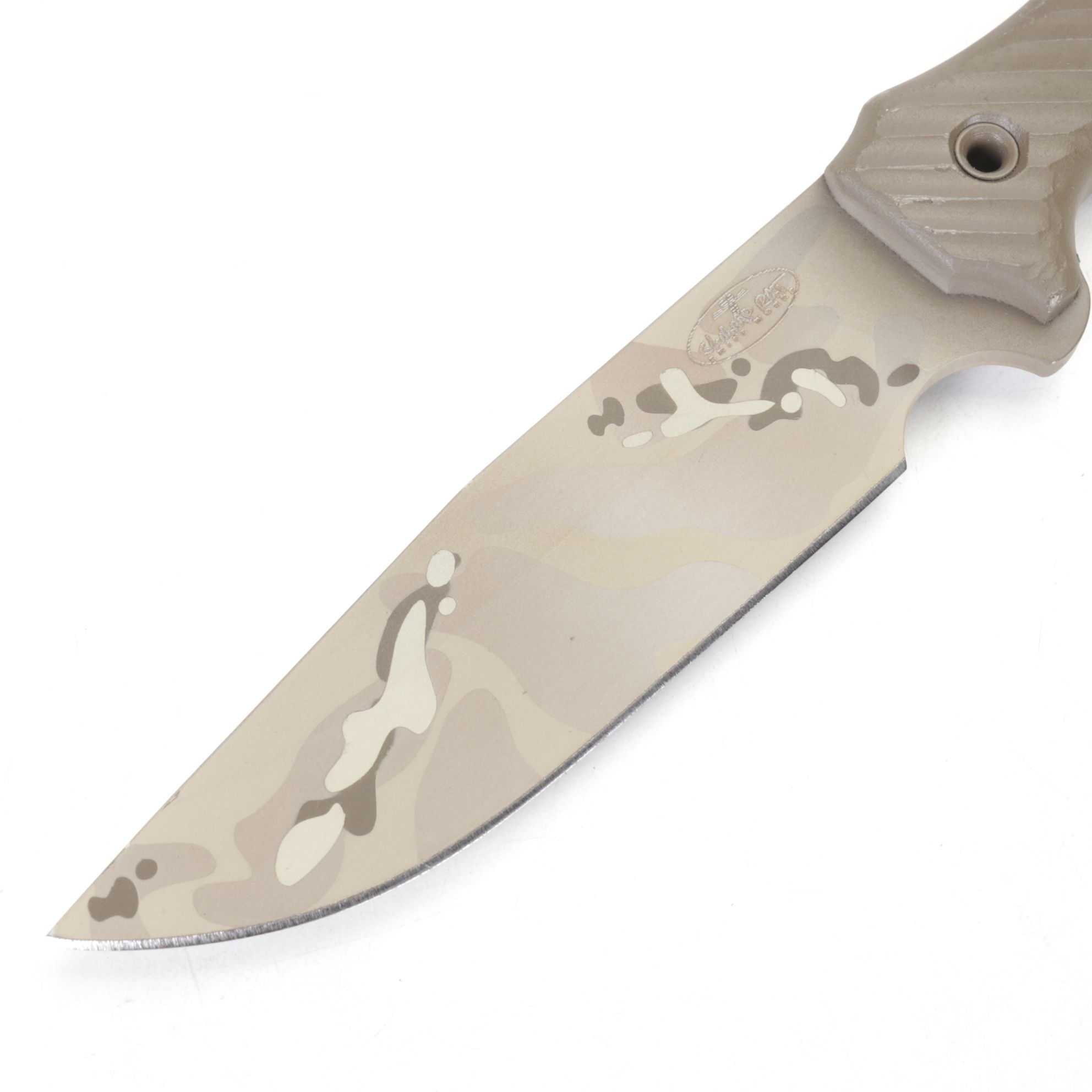 Swamp Rat Knife Works Camo Fixed Blade Knife