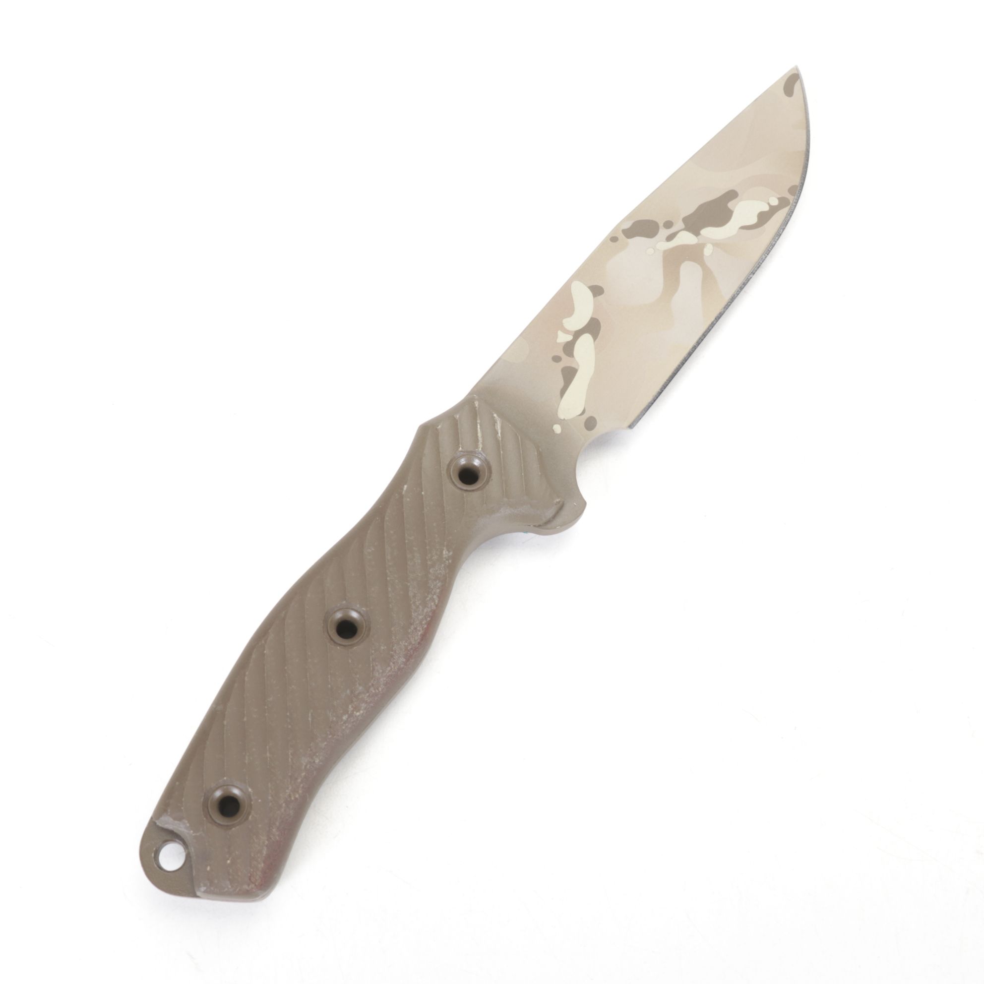 Swamp Rat Knife Works Camo Fixed Blade Knife