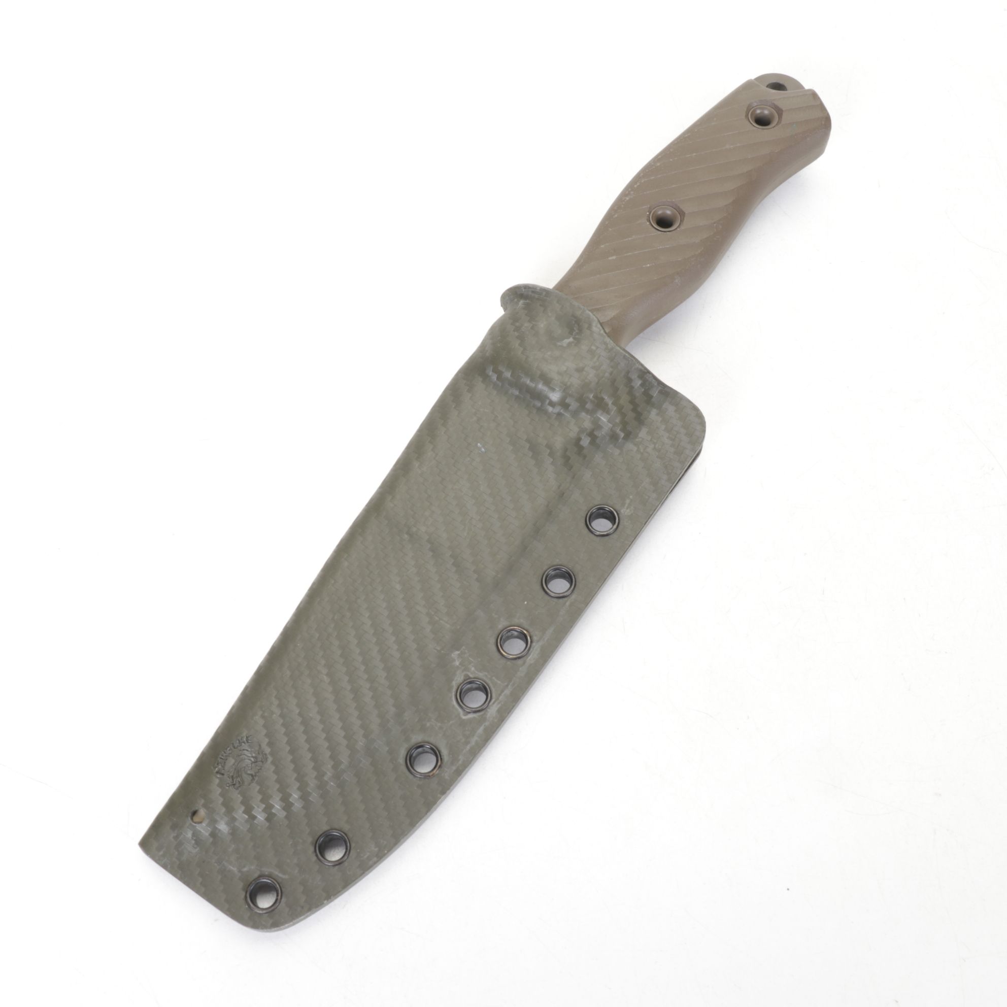 Swamp Rat Knife Works Camo Fixed Blade Knife