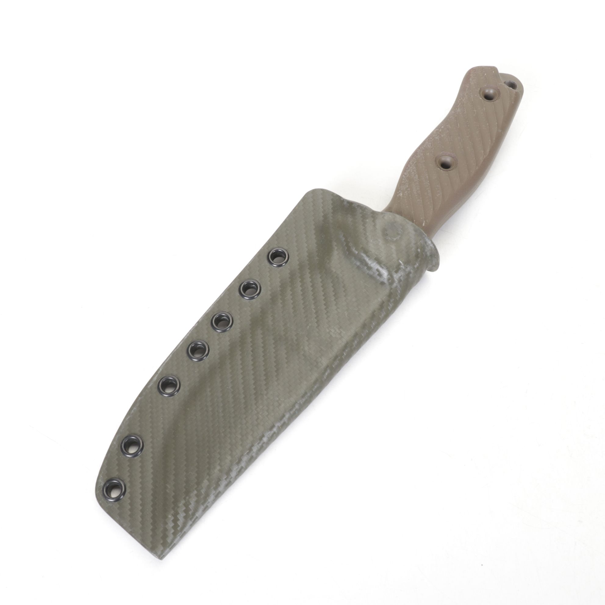 Swamp Rat Knife Works Camo Fixed Blade Knife