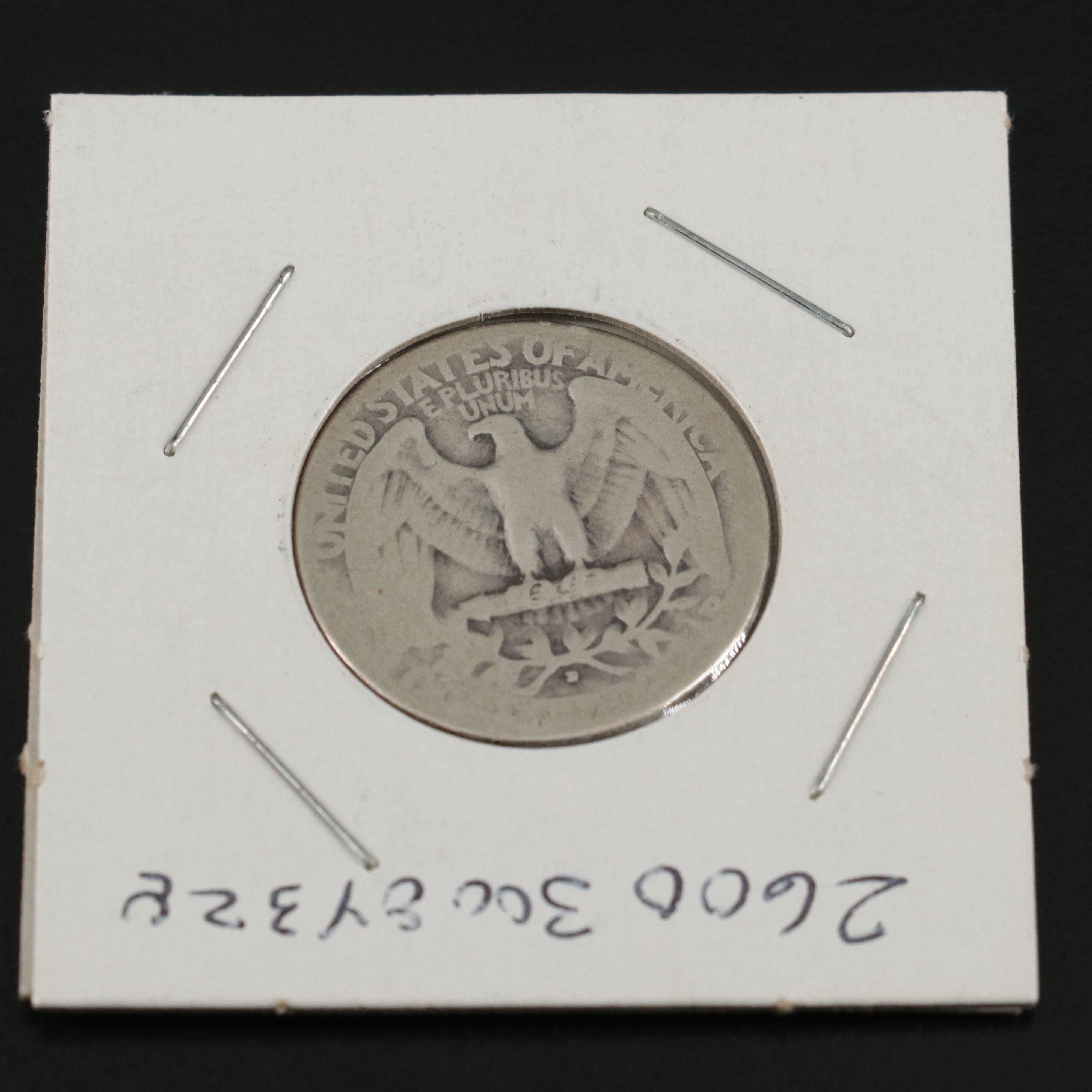 Key Date 1932-D and Six 1936-S Washington Silver Quarters