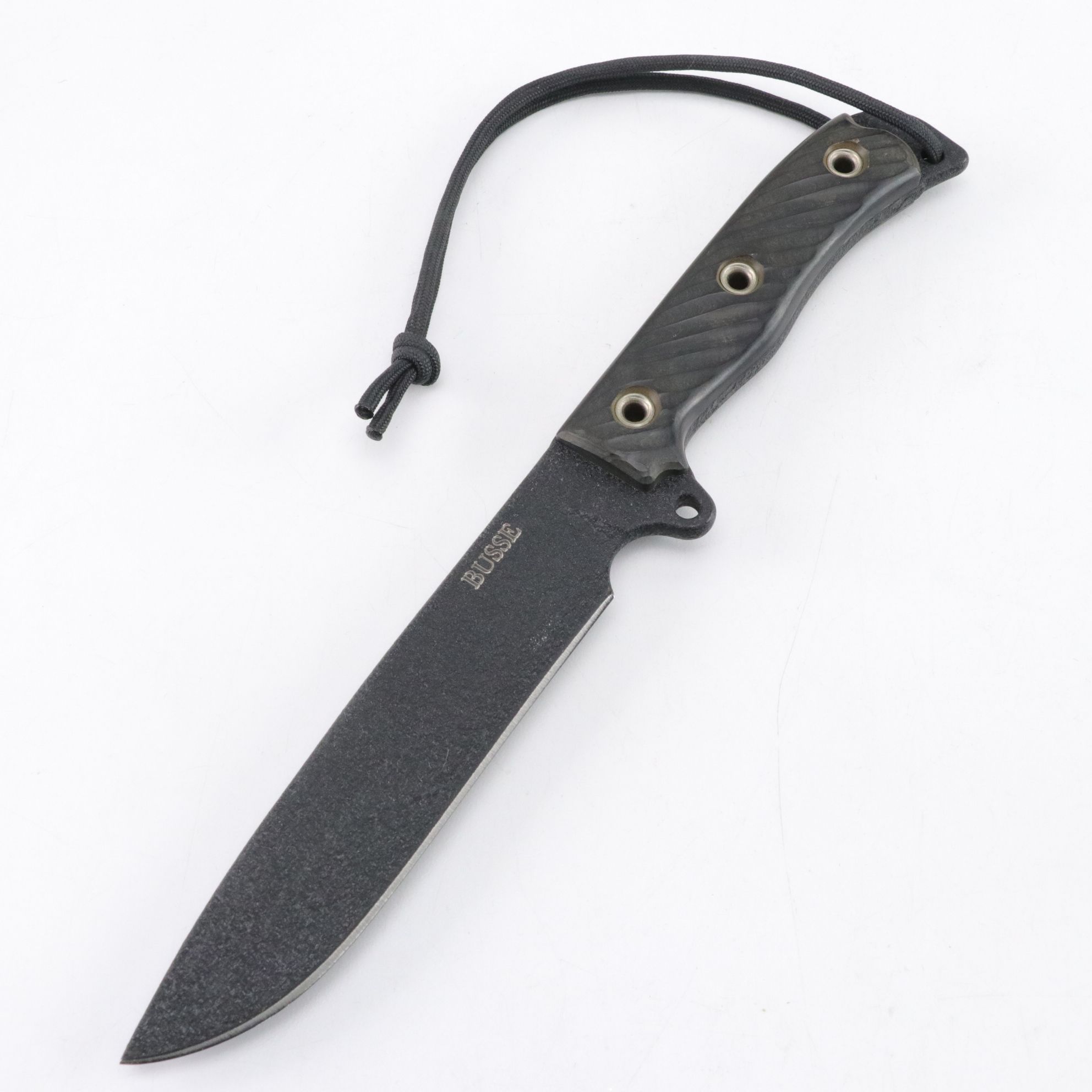 Busse "Boss Jack" Drop Point Fixed Blade Knife