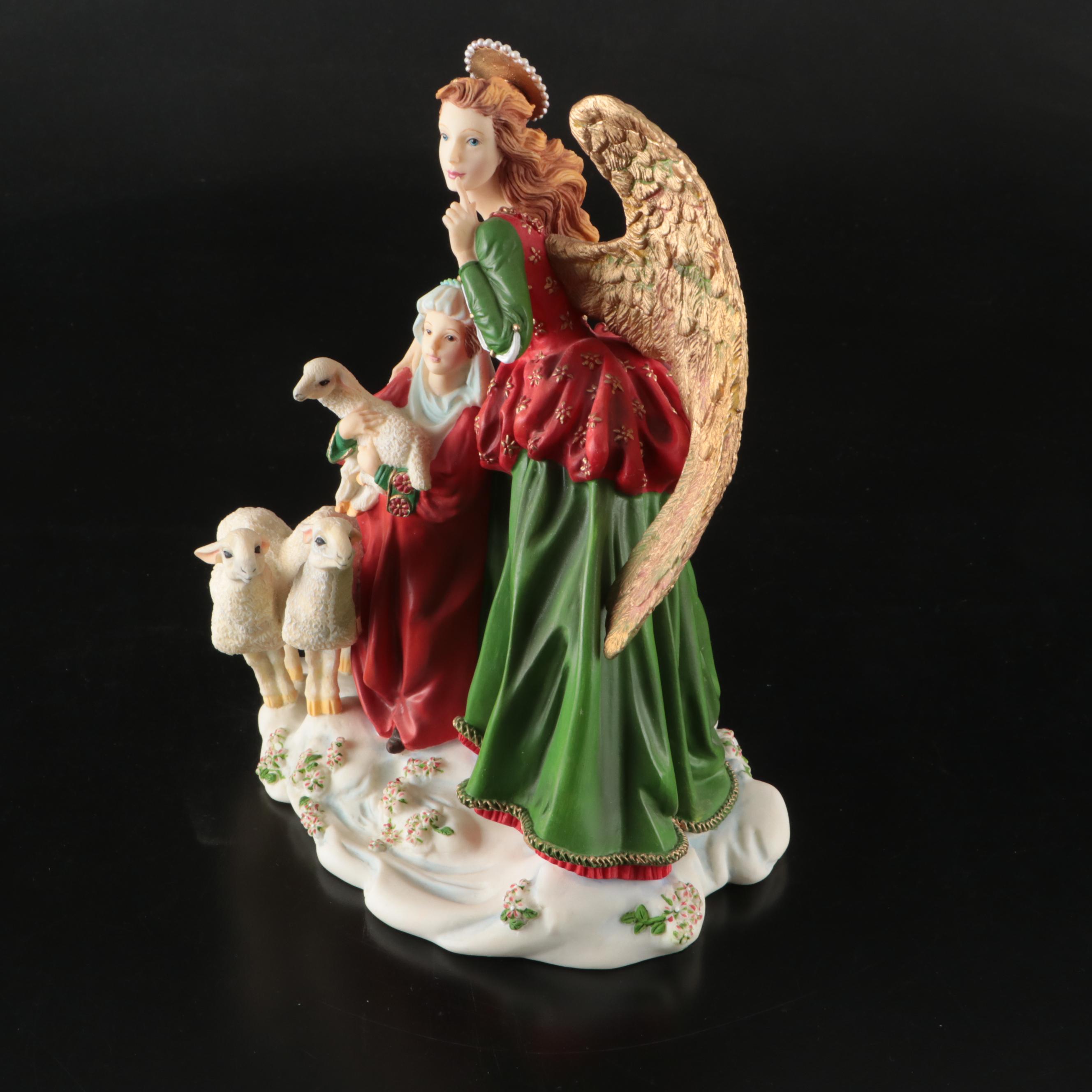 Lenox "Behold the Child" Figurine, Millennium Baby Ornaments and More Décor