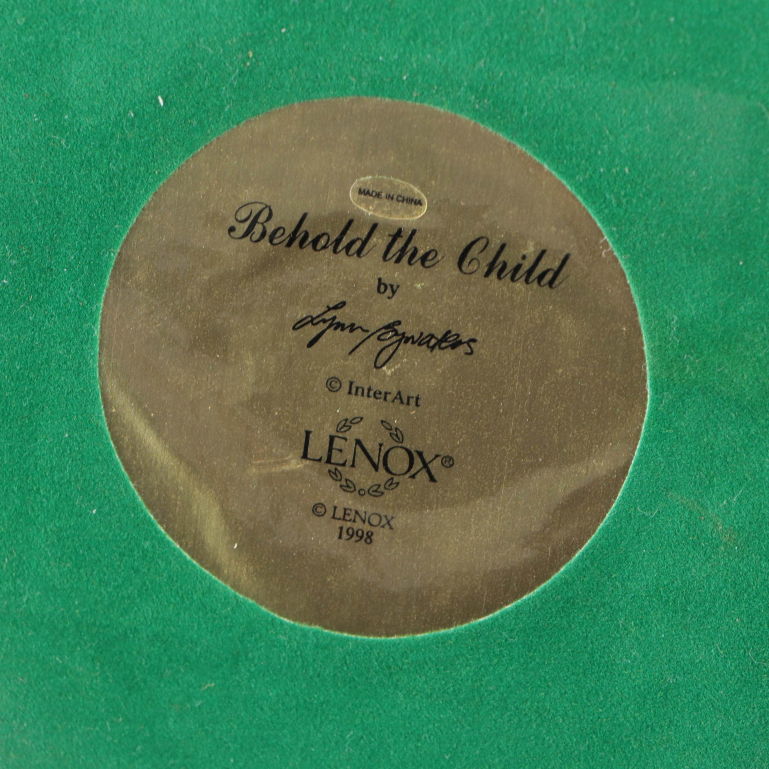 Lenox "Behold the Child" Figurine, Millennium Baby Ornaments and More Décor
