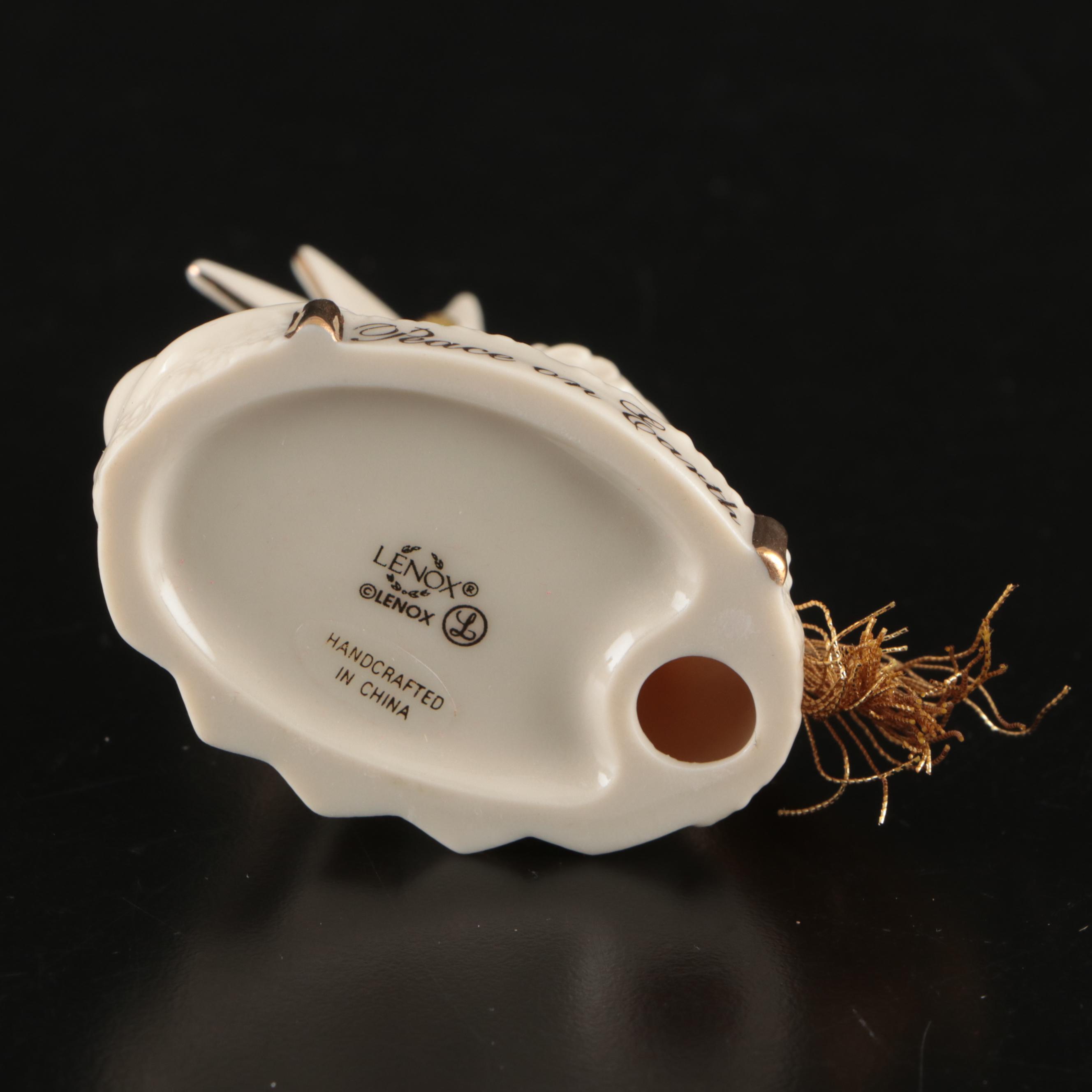 Lenox "Behold the Child" Figurine, Millennium Baby Ornaments and More Décor