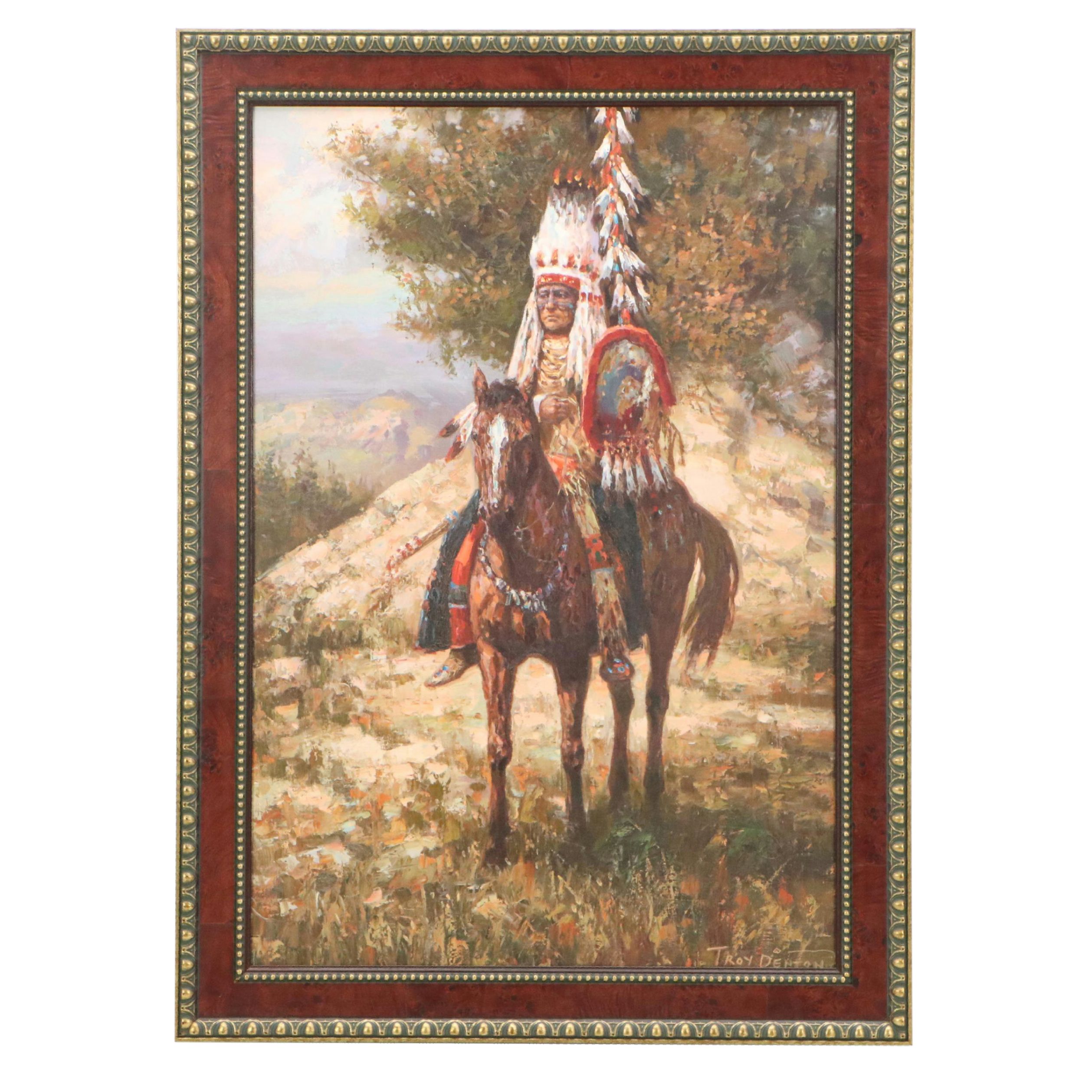 After Troy Denton Giclée "Medicine Man"