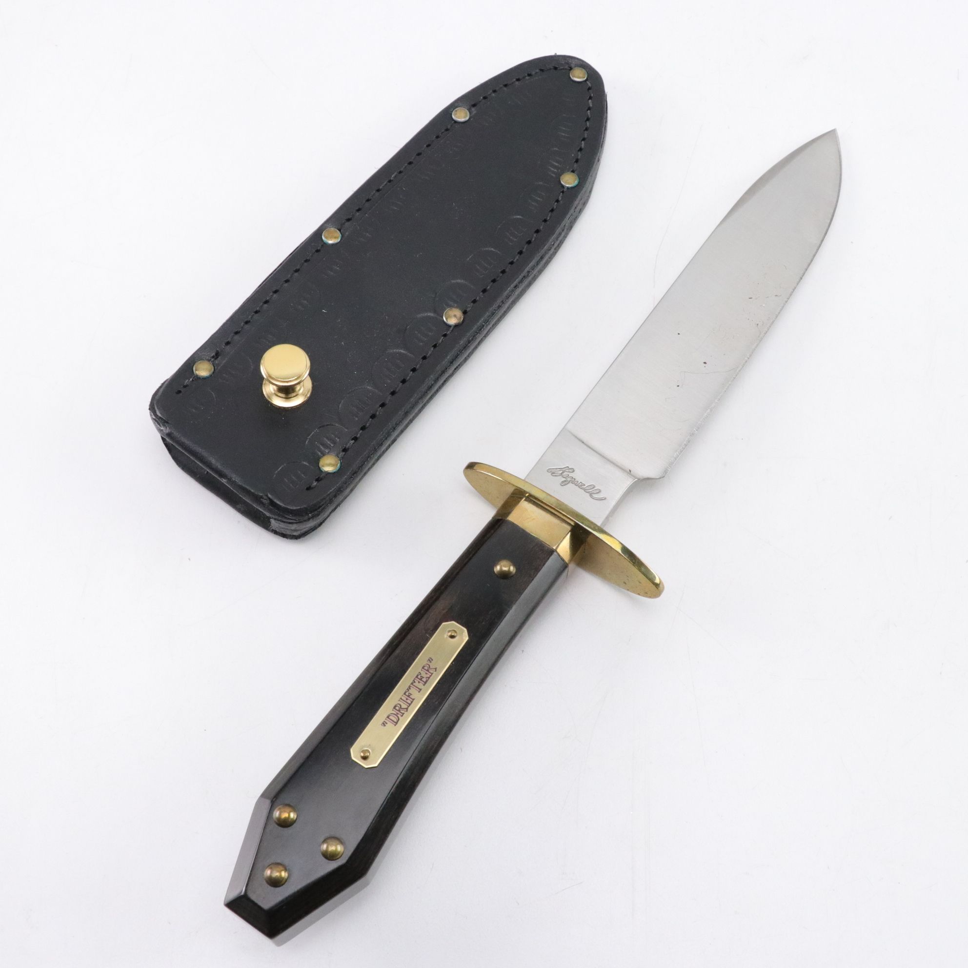 Ontario Bagwell "Drifter" Bowie Knife with Coffin Handle