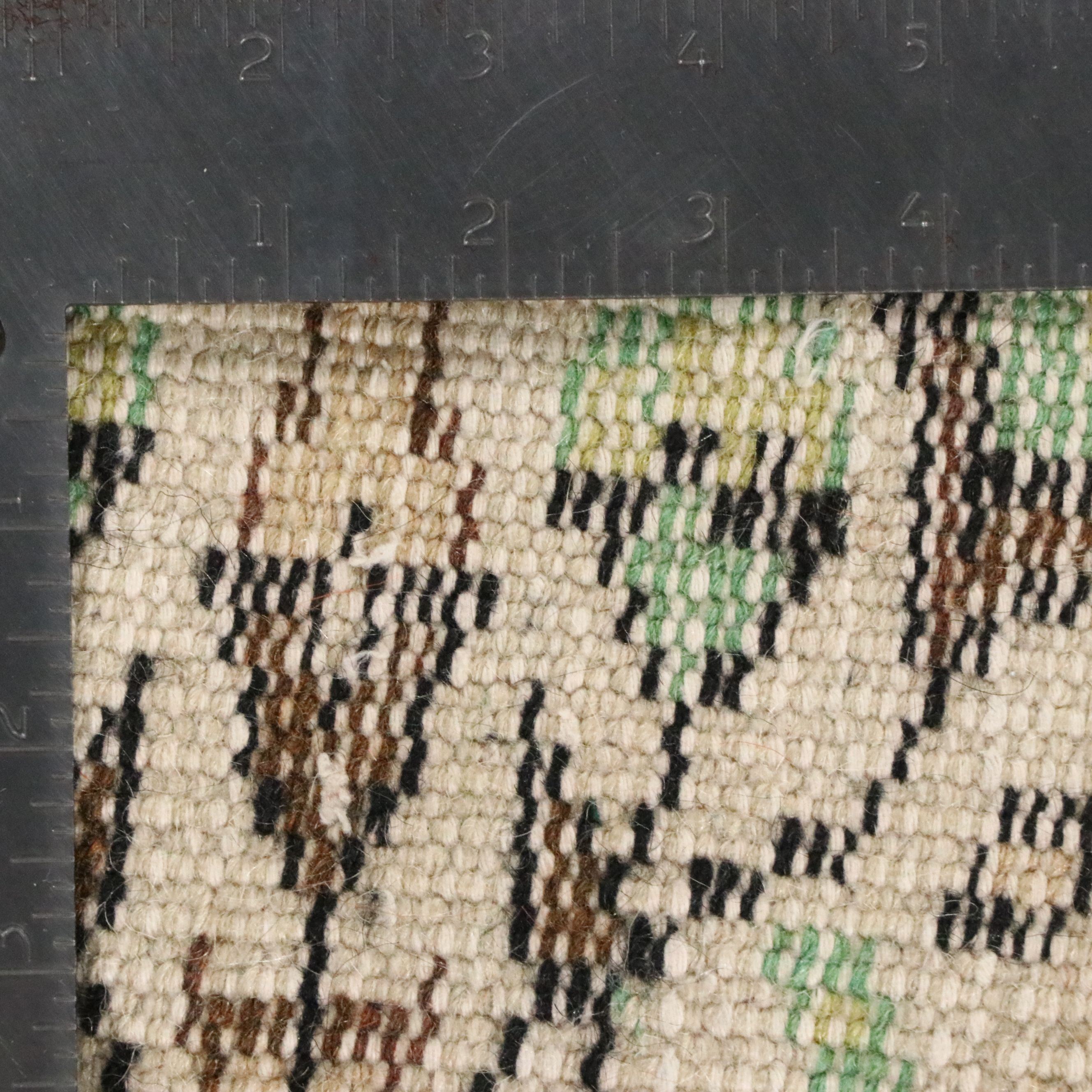 4'8 x 8'11 Hand-Knotted Persian Veramin Area Rug